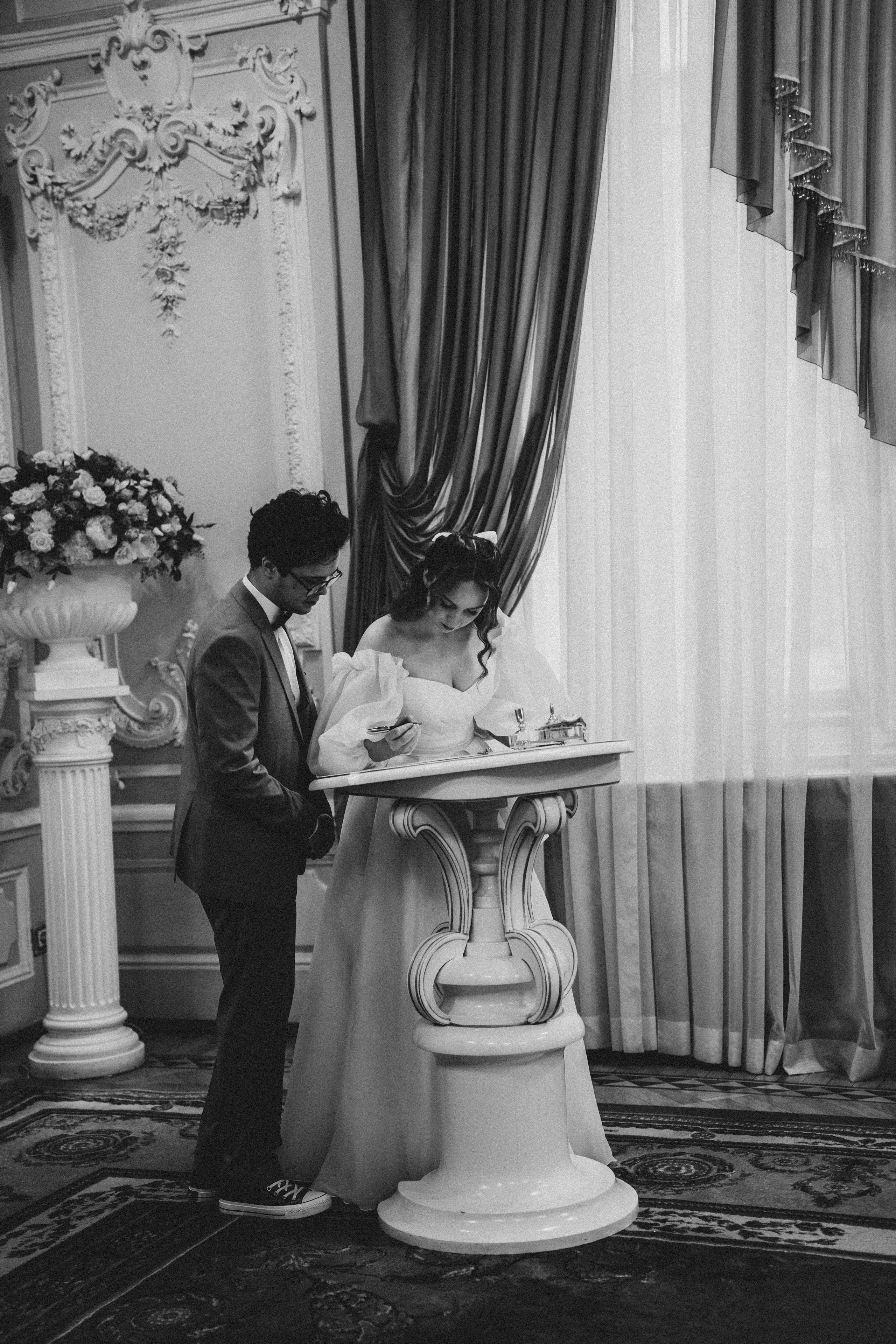 СВАДЕБНАЯ ВО ВТОРОМ ДВОРЦЕ И ПРОГУЛКА В ТАВРИЧЕСКОМ САДУ ЧБ. Профессиональный фотограф, Санкт-Петербург — Виктория Богомолова