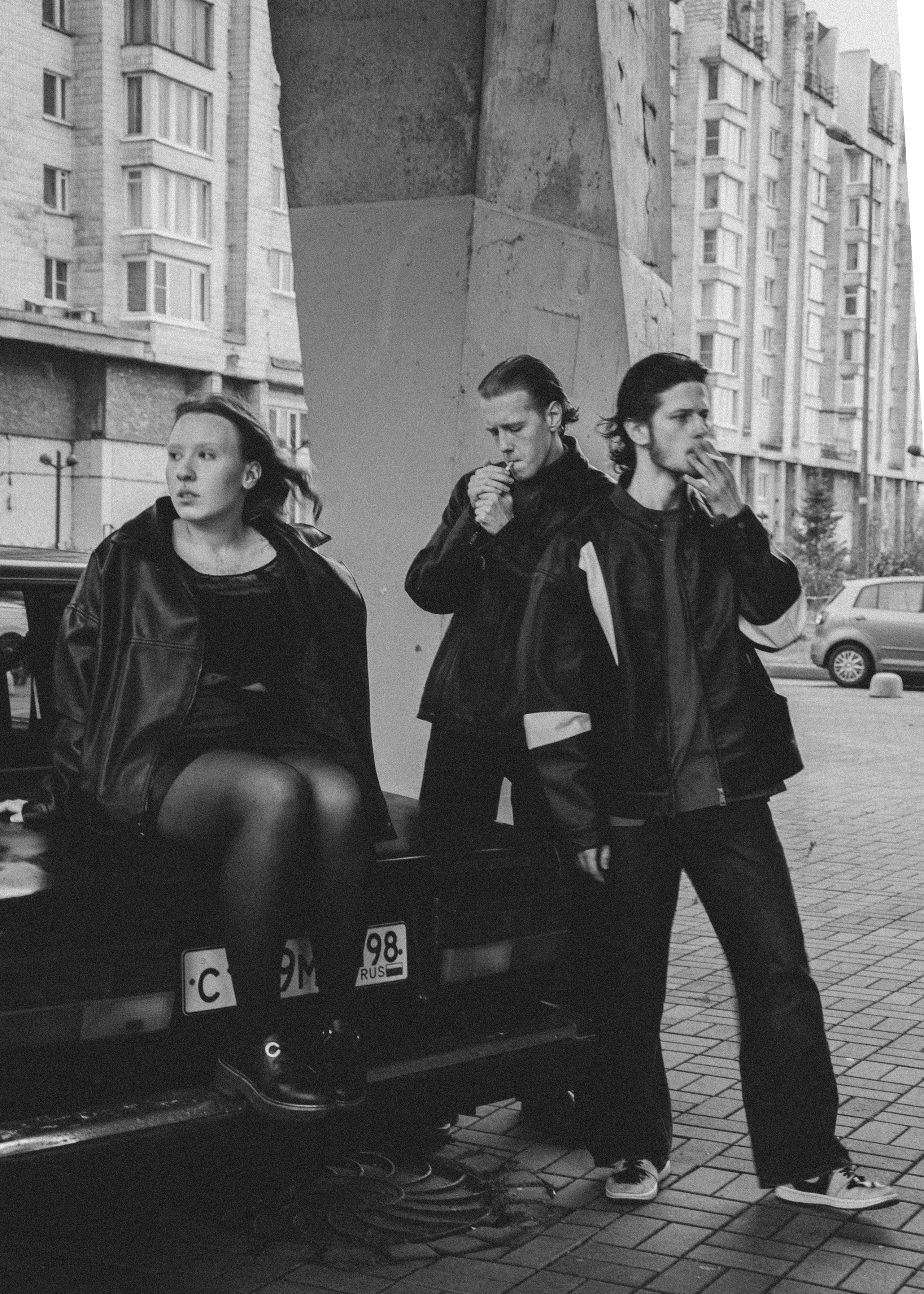 Творческая съемка для стилиста по мужским прическам