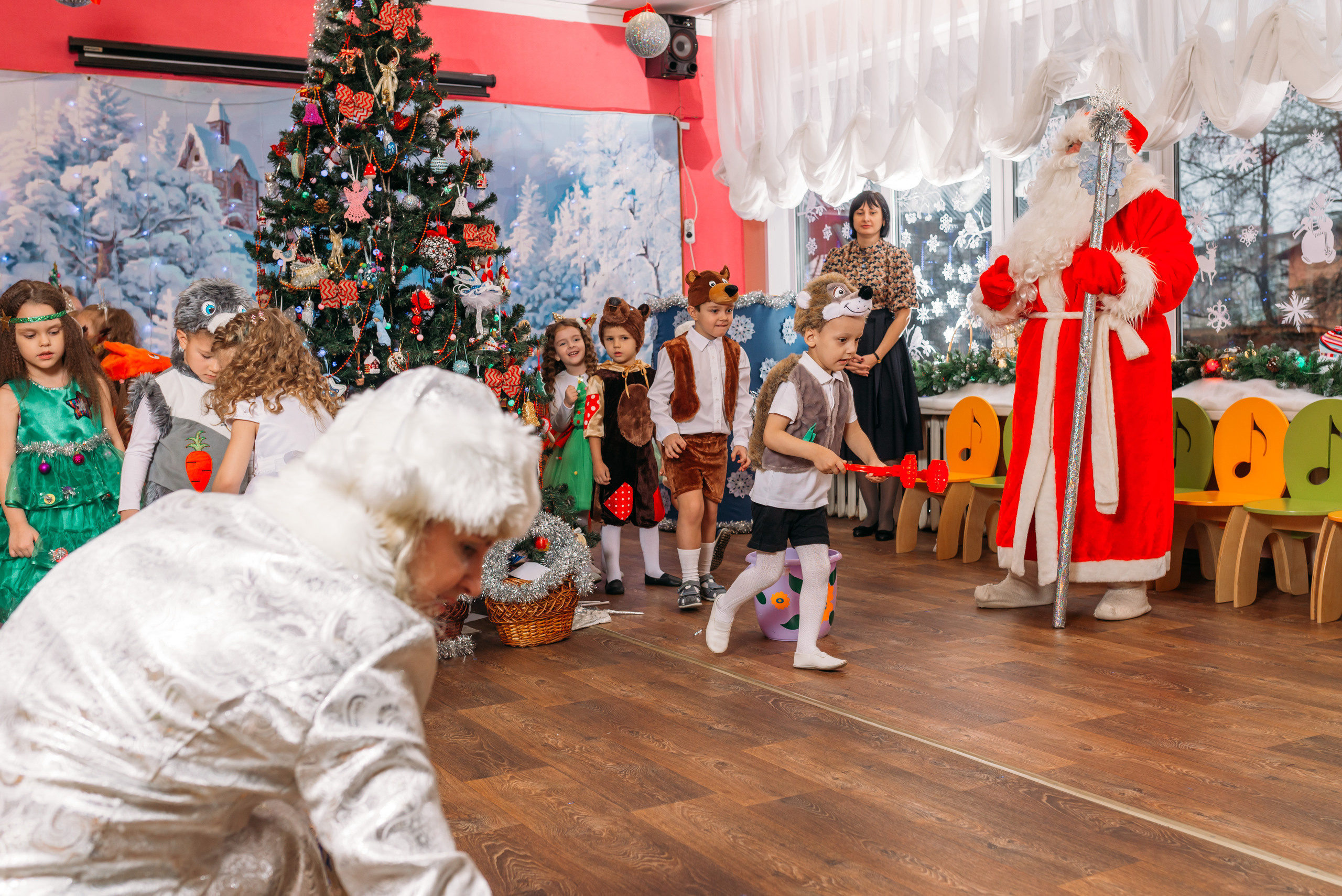 Утренник в детском саду. Свадебный фотограф Москва Юрий Кульман