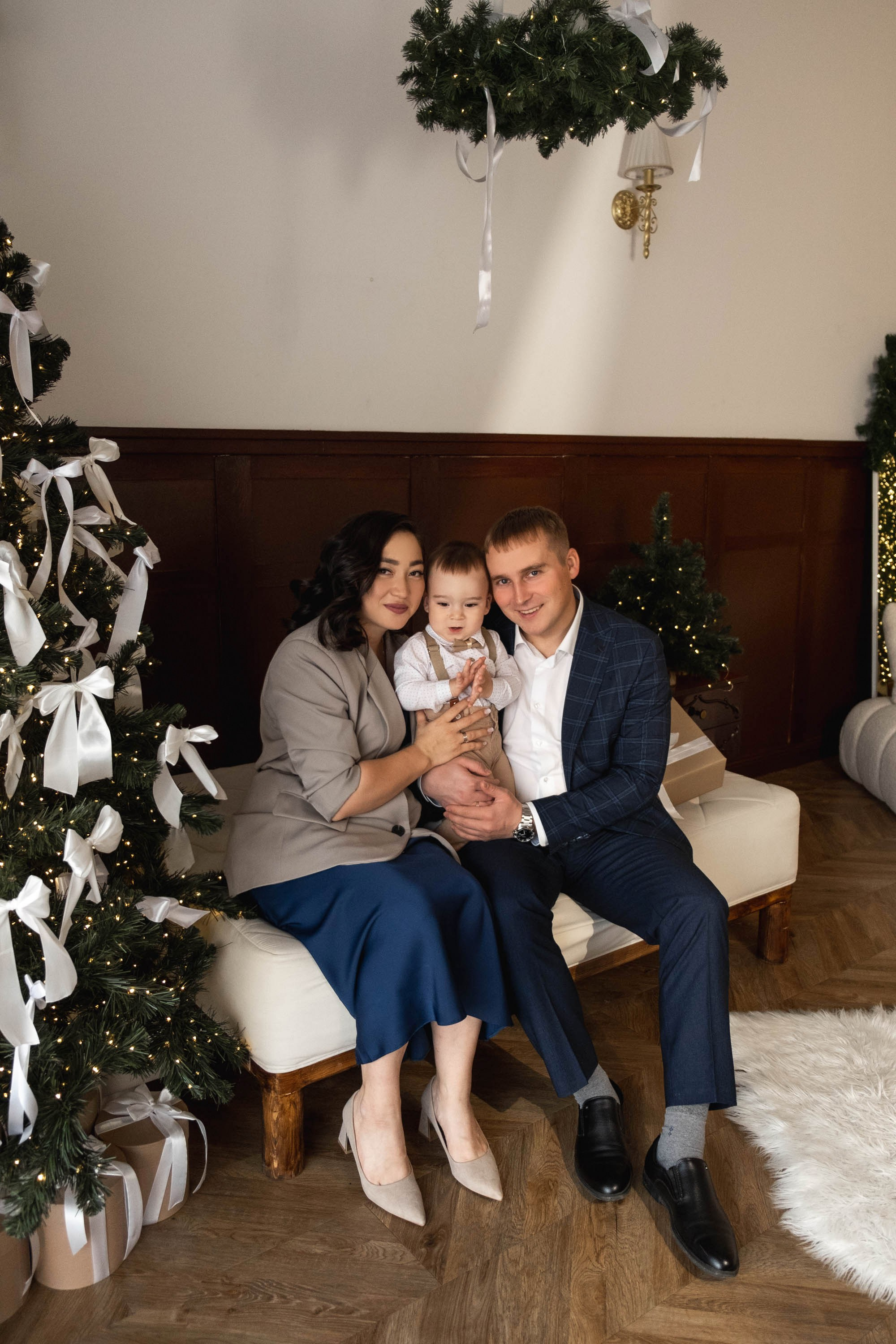 Джамиля, Юра и малыш Андрюша: Новогодняя. Свадебный и семейный фотограф в Тюмени Екатерина Дубровина