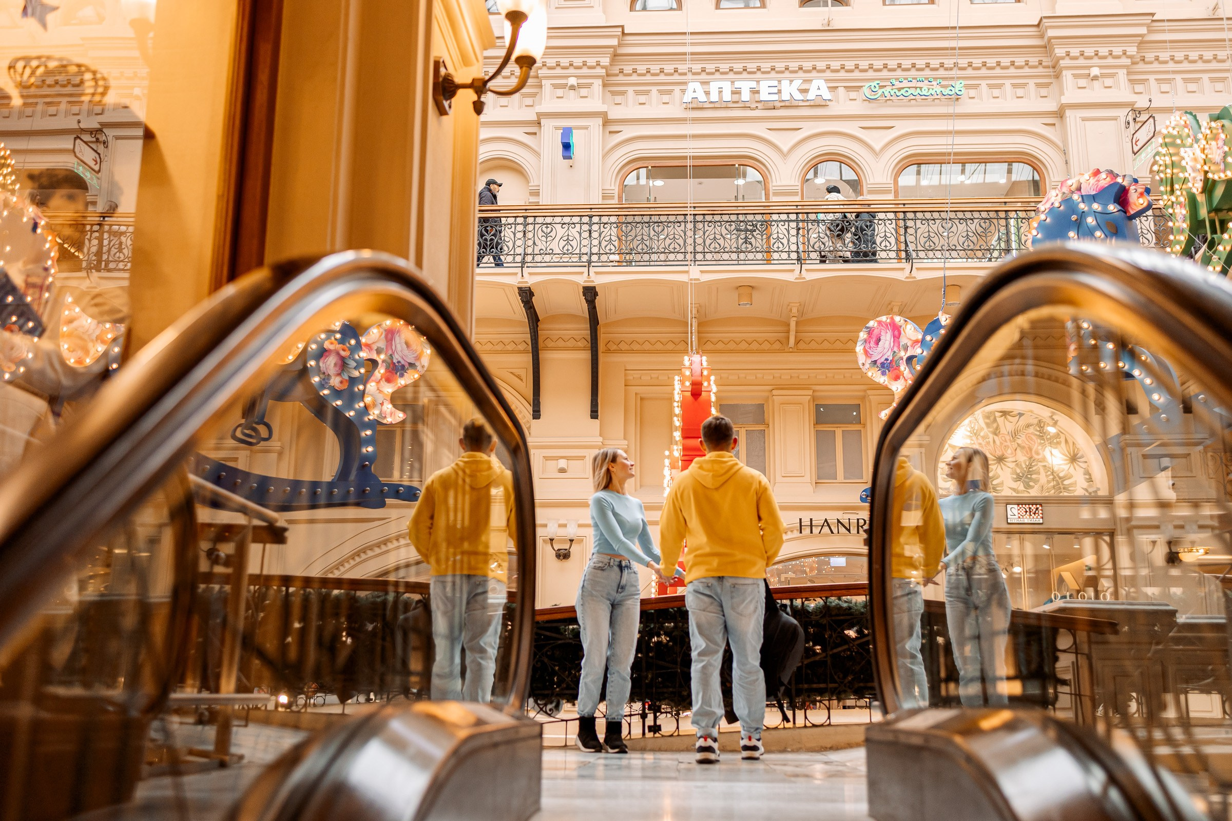 Love Story в центре Москвы. Семейный Фотограф в Москве Евгения Симоненко