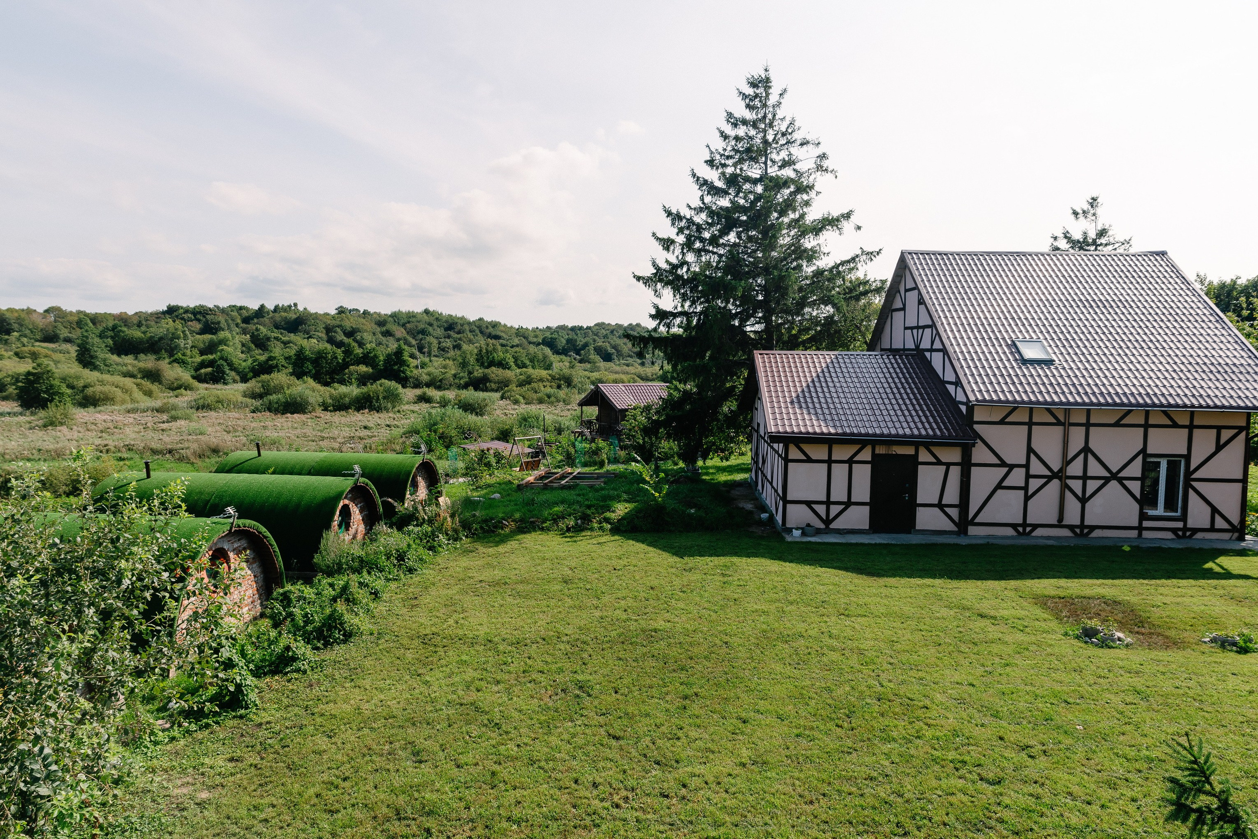Съёмка объекта недвижимости Хутор Нёттникен. Свадебный, семейный и детский фотограф в Калининграде Елена Кравцова