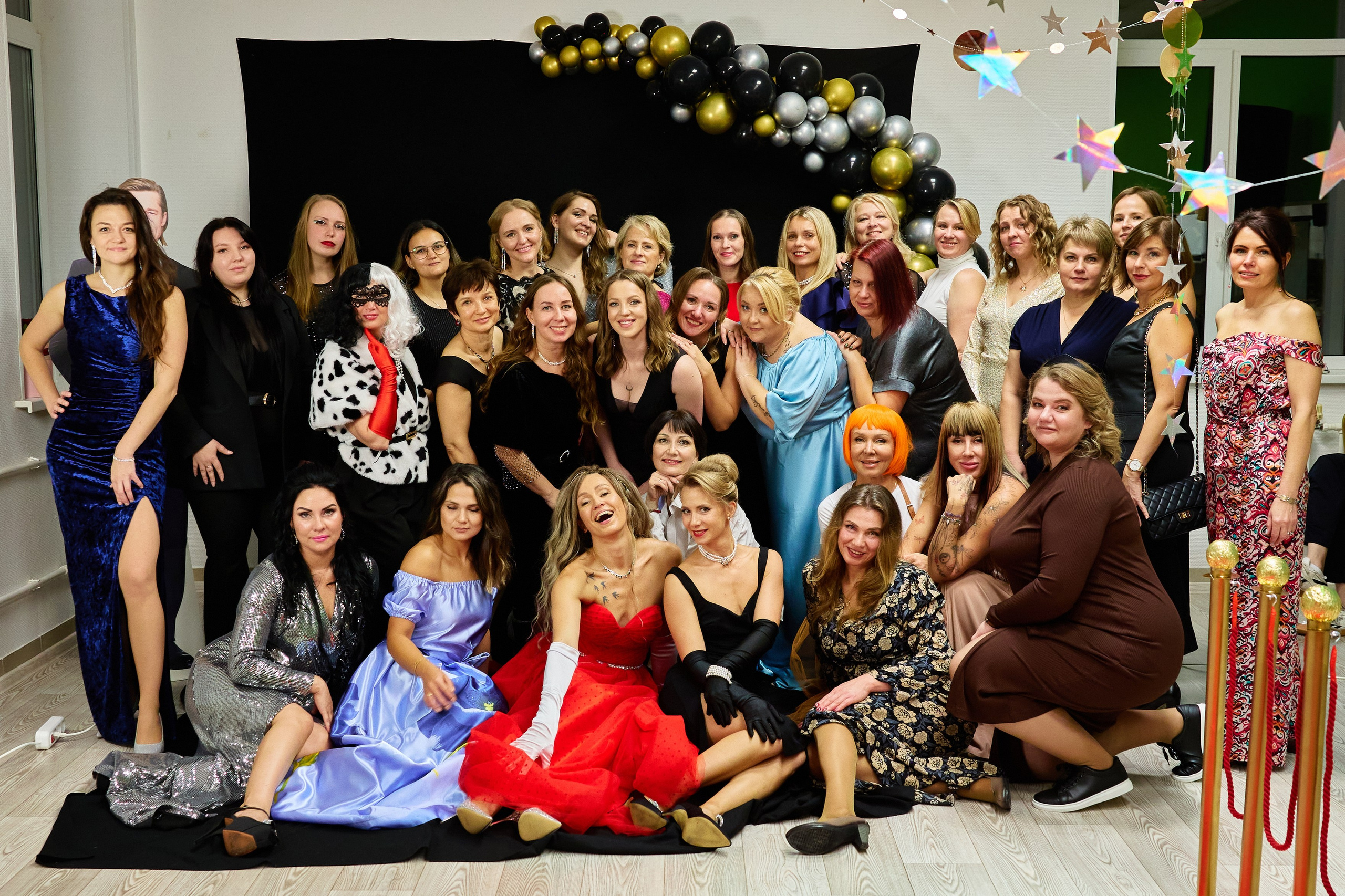 Вечеринка в стиле «HOLLYWOOD» в фитнес-студии «SWAN». Фотограф Люся Воробьева