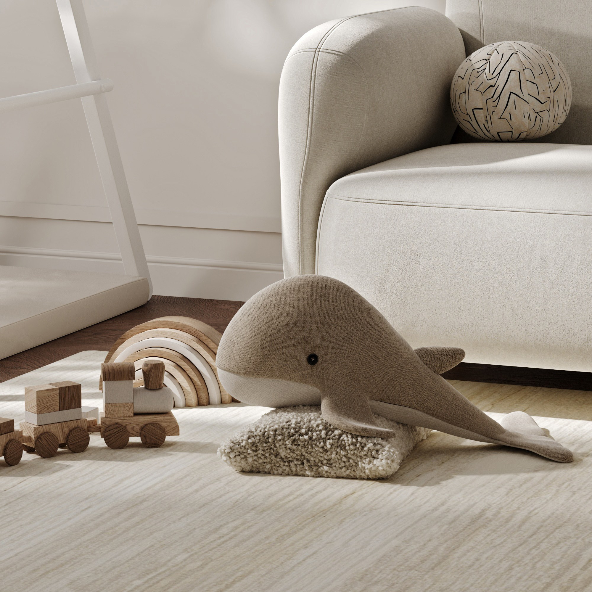 Дизайн Зотова Ксения|Детская Мукомольный пр-зд. Интерьерная 3D визуализация