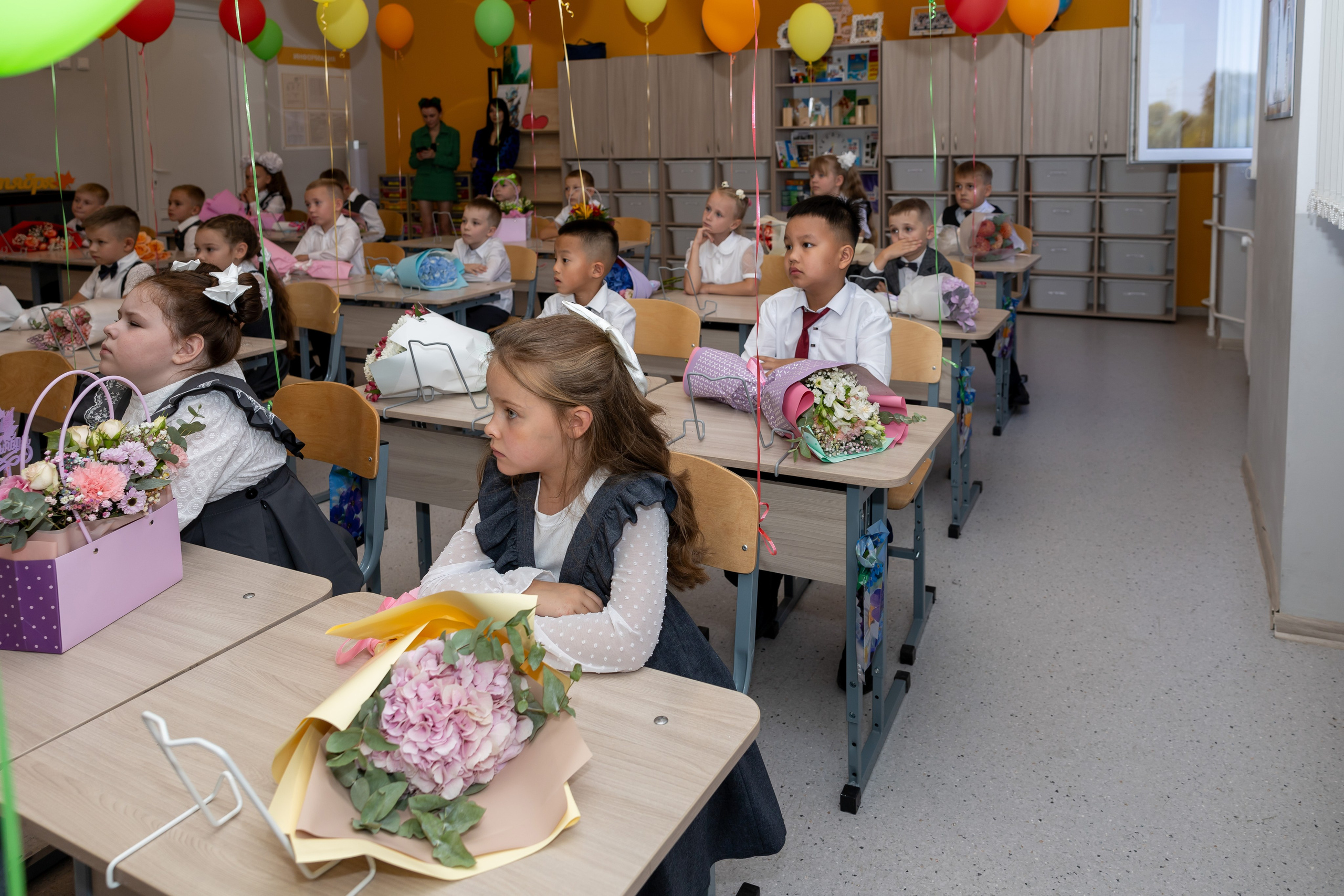 Первый раз в первый класс (репортажная съемка). Фотограф в Серпухове Наталья Руденко