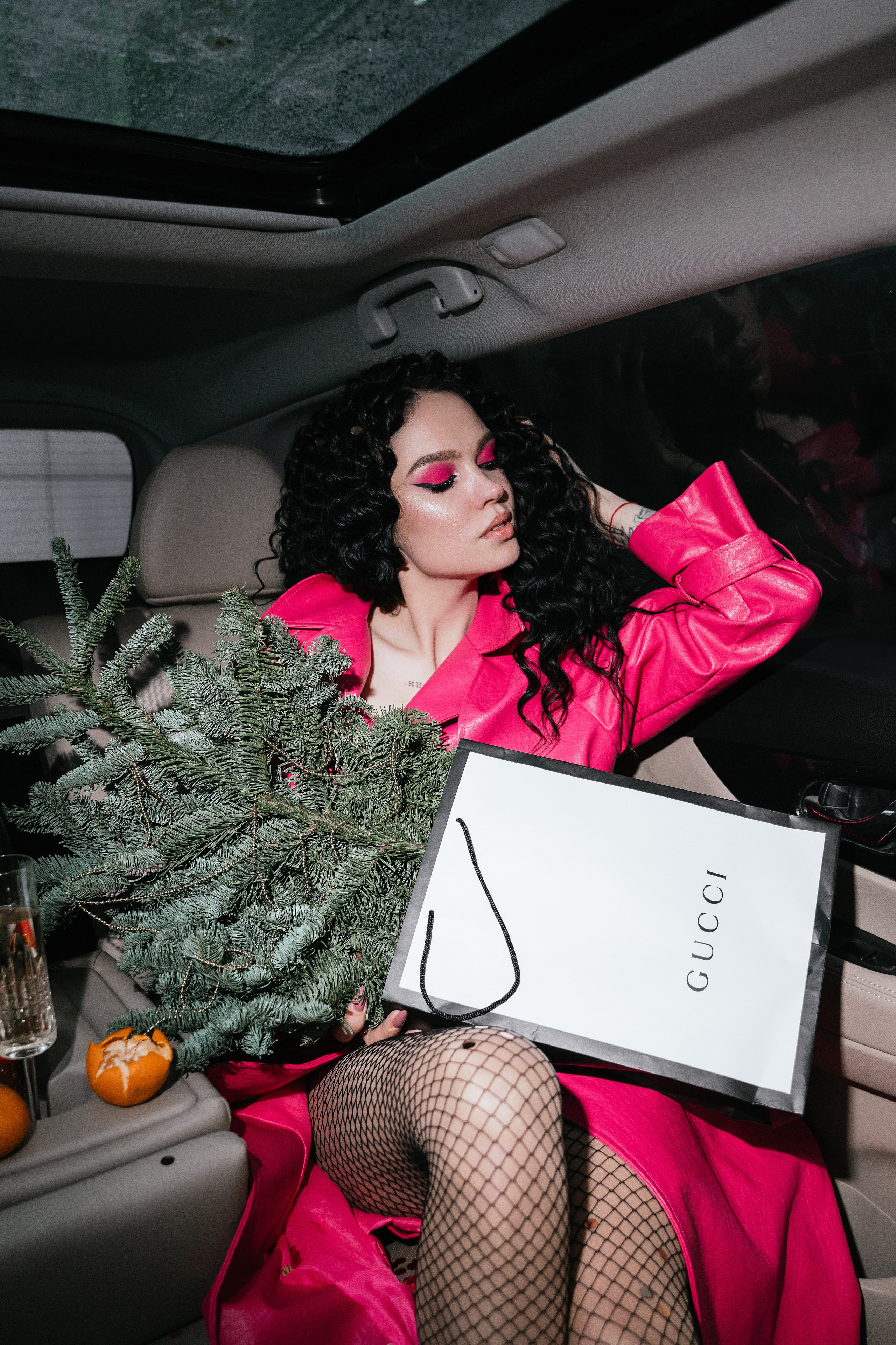 Новогодний фотодень в машине. Свадебный, семейный фотограф в Рязани Лена Брант