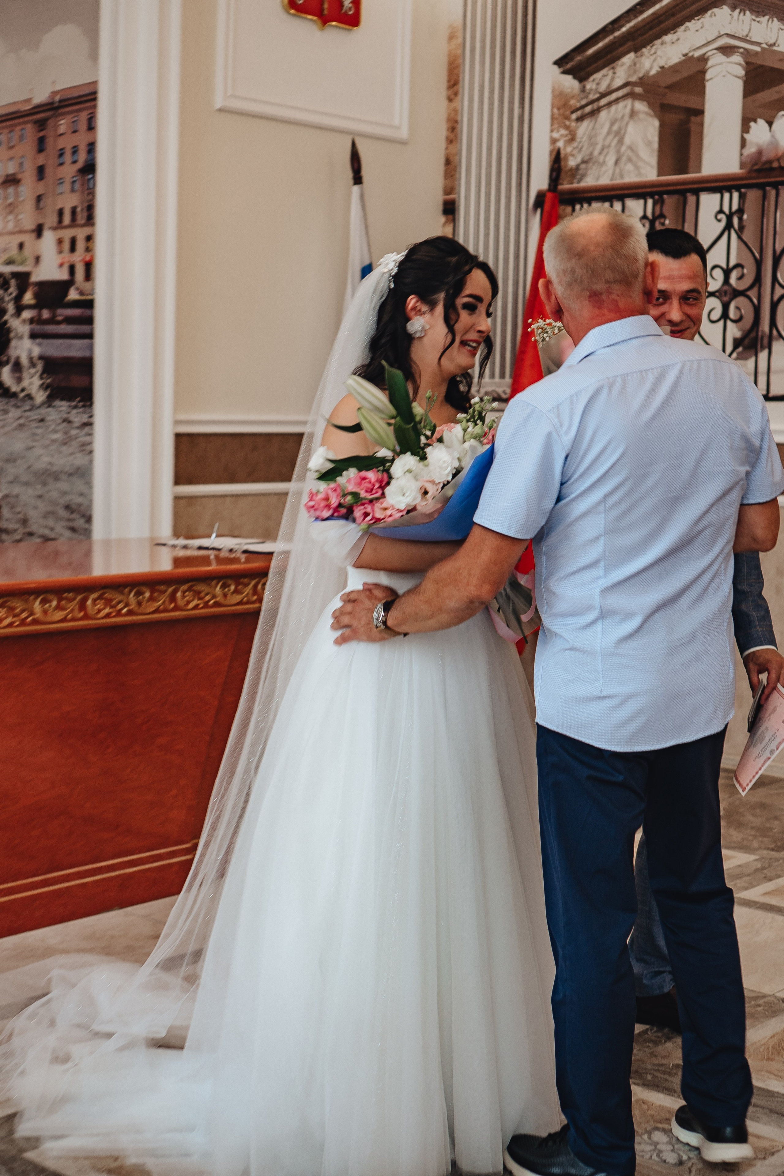 СВАДЕБНАЯ СЬЕМКА В ЗАГСЕ НА МОСКОВСКОМ ПРОСПЕКТЕ. Профессиональный фотограф, Санкт-Петербург — Виктория Богомолова