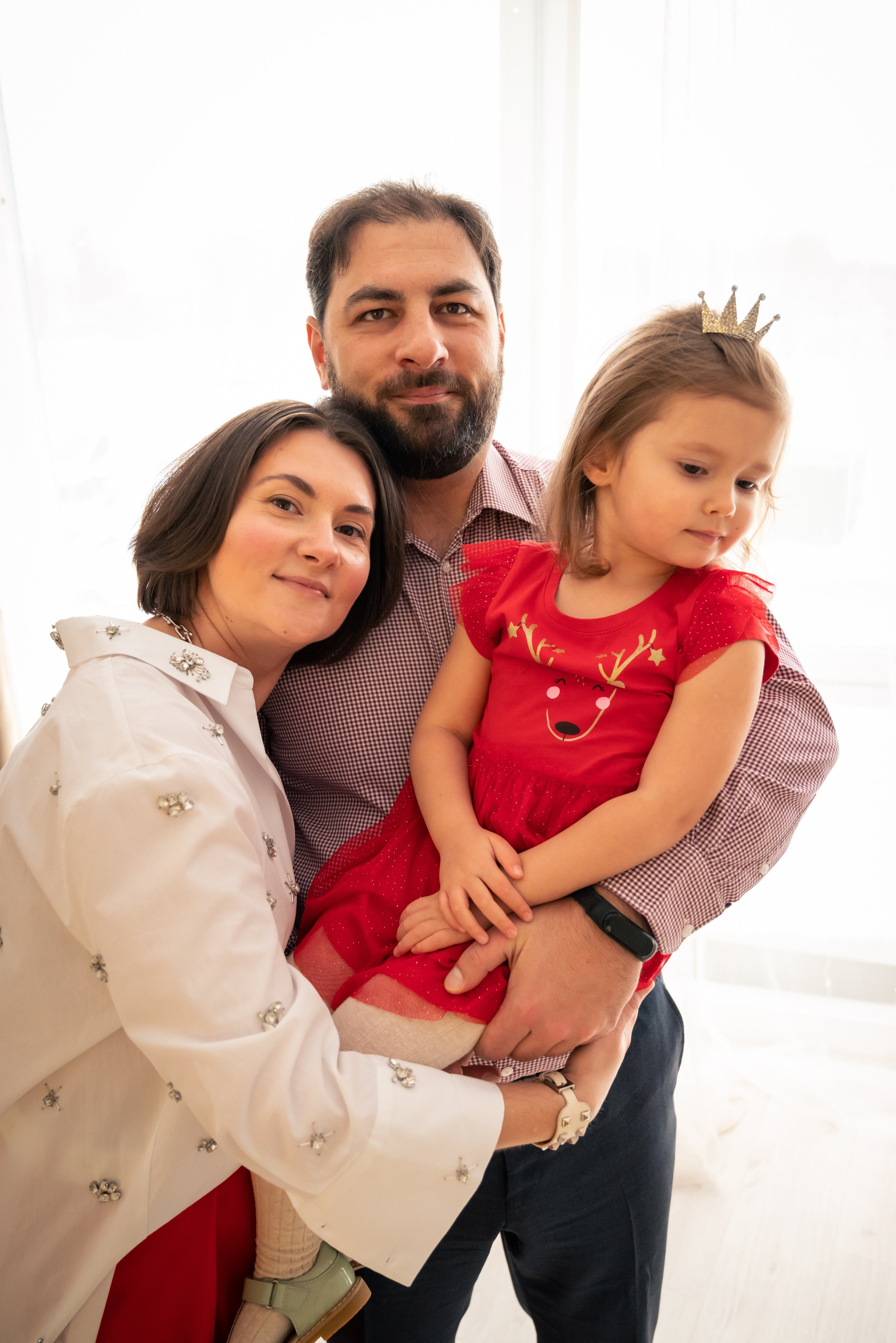 Новогодняя фотосессия для Анастасии и её прекрасной семьи. Фотограф Зеленоград Москва