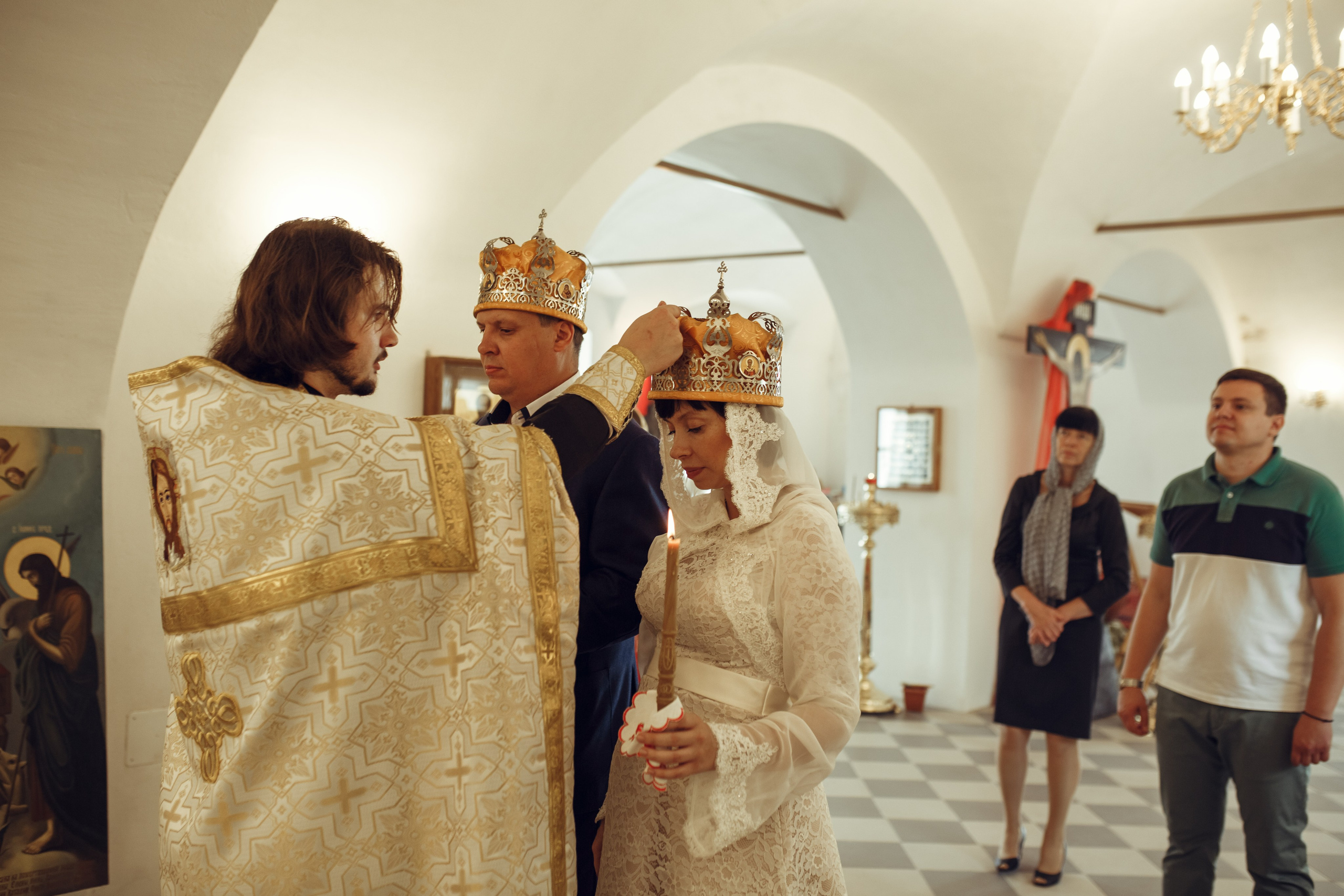 Венчание Оксаны и Дениса. Фотограф на Крещение, семейный фотограф в Москве