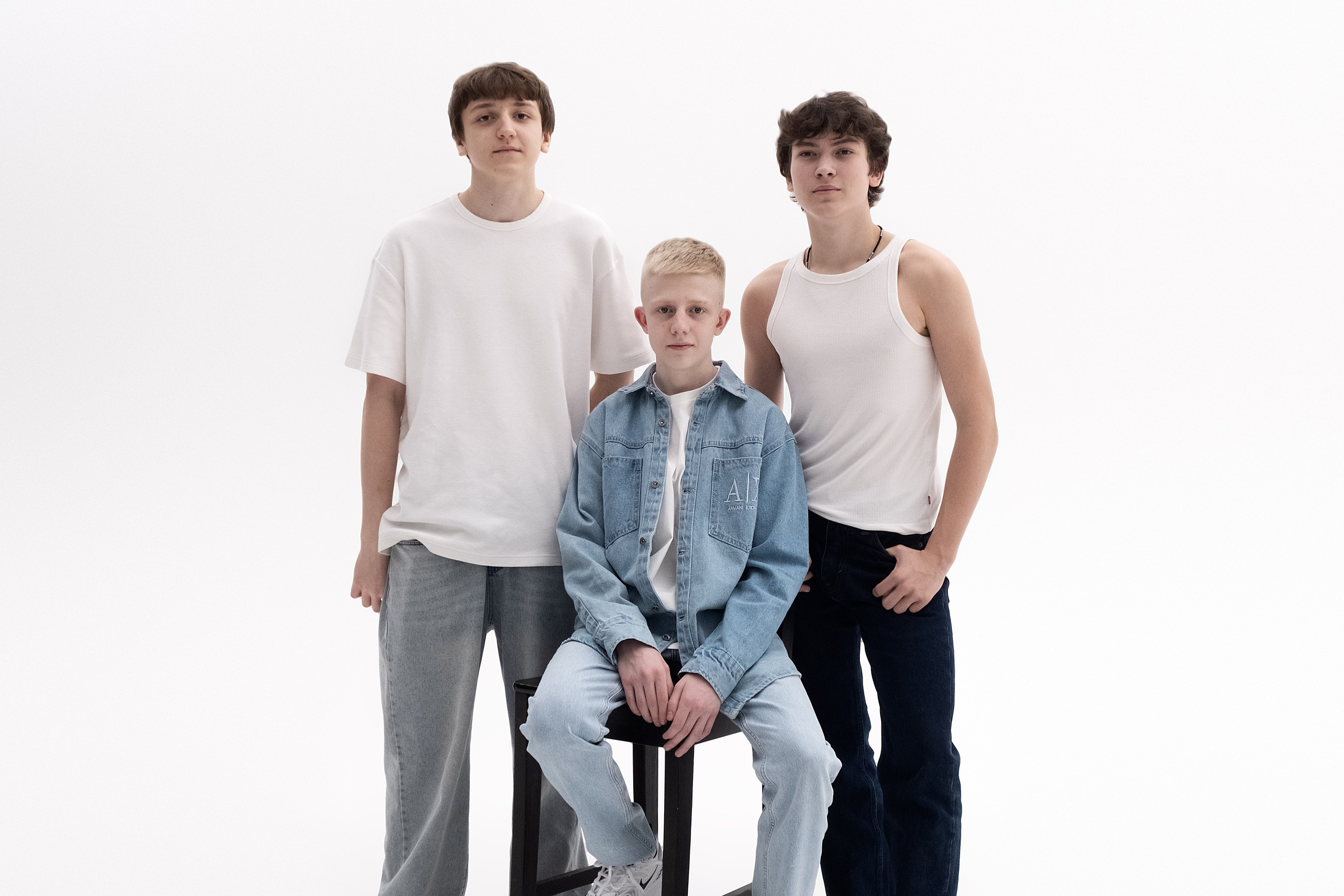 Школьники на выпускной альбом. Goncharov Tim