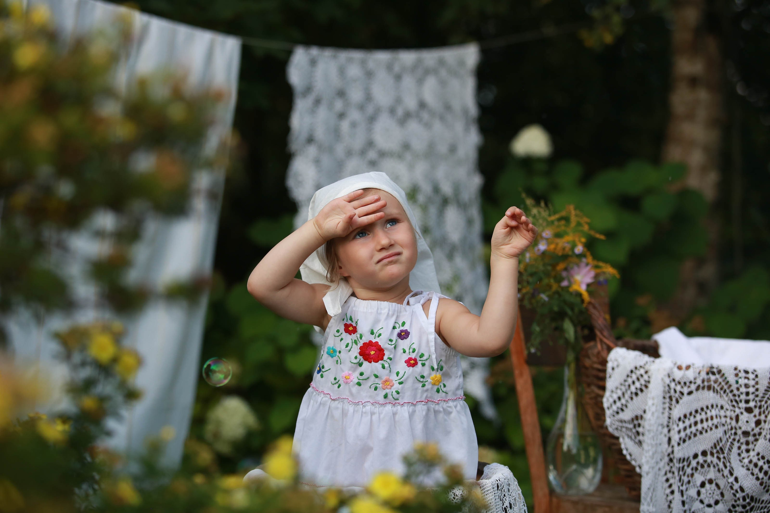 Проект «Ретро стирка на реке». Семейный и детский фотограф в Москве Мария Быкова