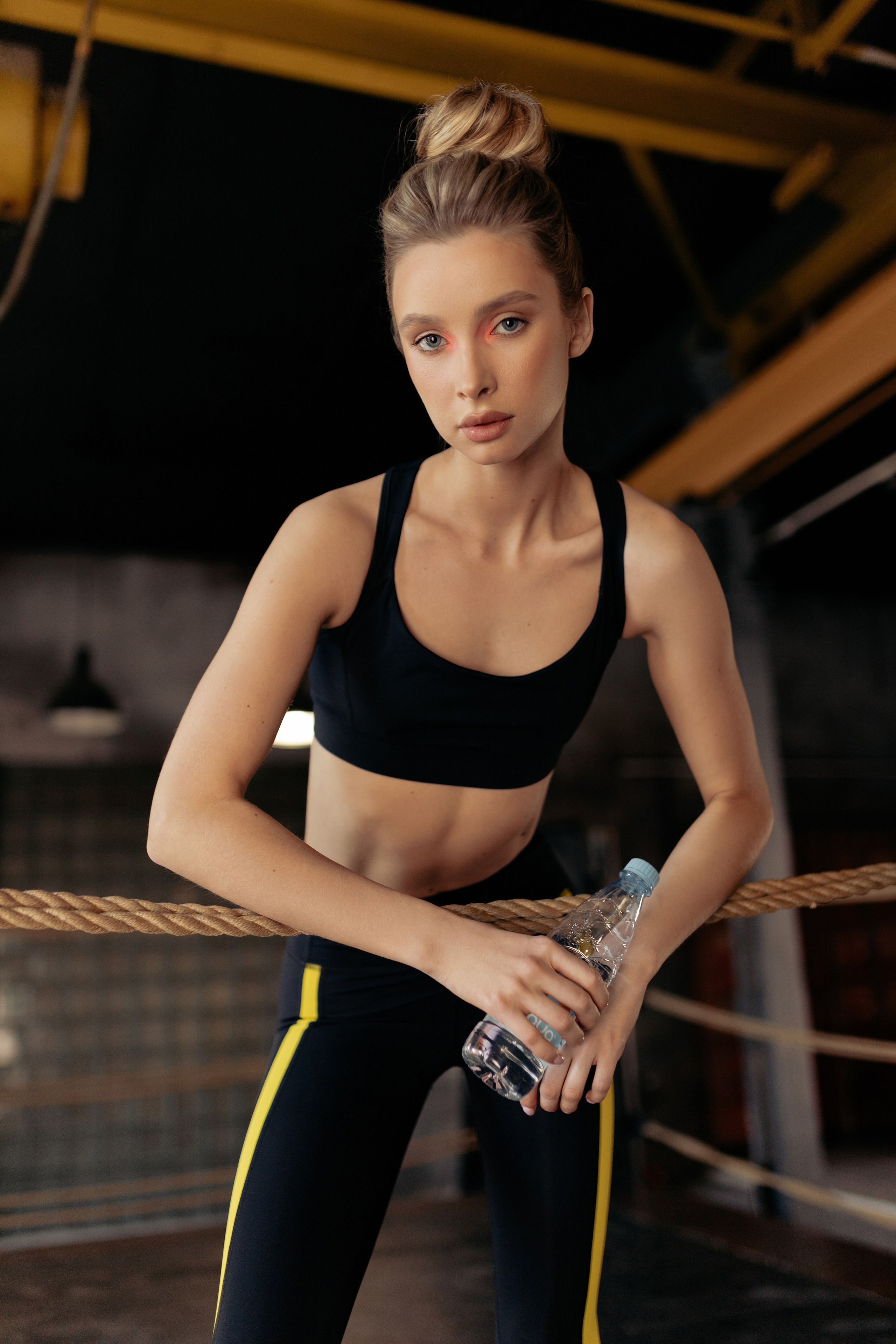 Индивидуальная фотосессия на ринге. Сестры Карабаза. Фотографы и ретушеры в Москве и Санкт-Петербурге