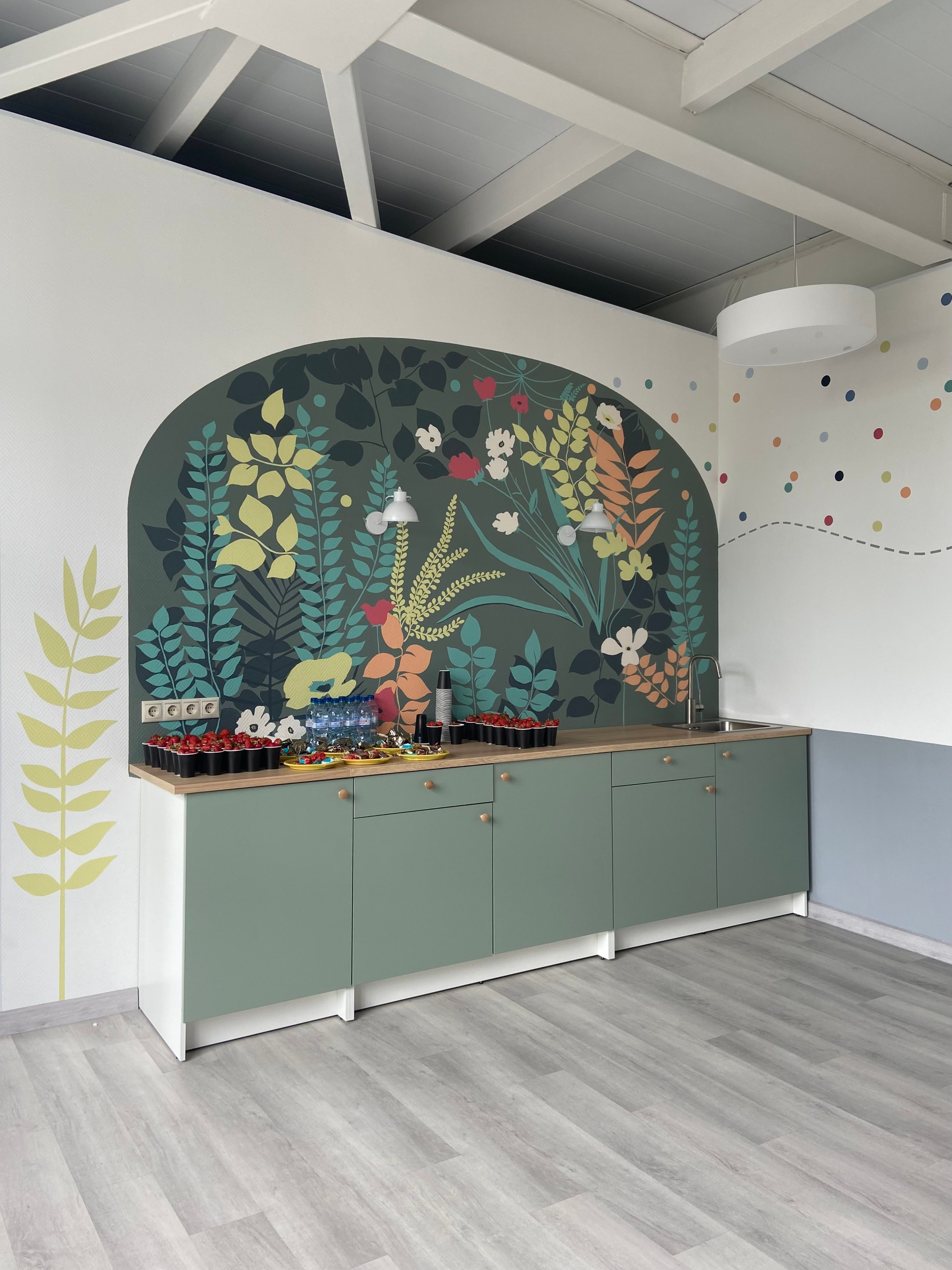 Детский центр «Лукоморье на крыше». Дизайнер интерьера Квасова Вероника