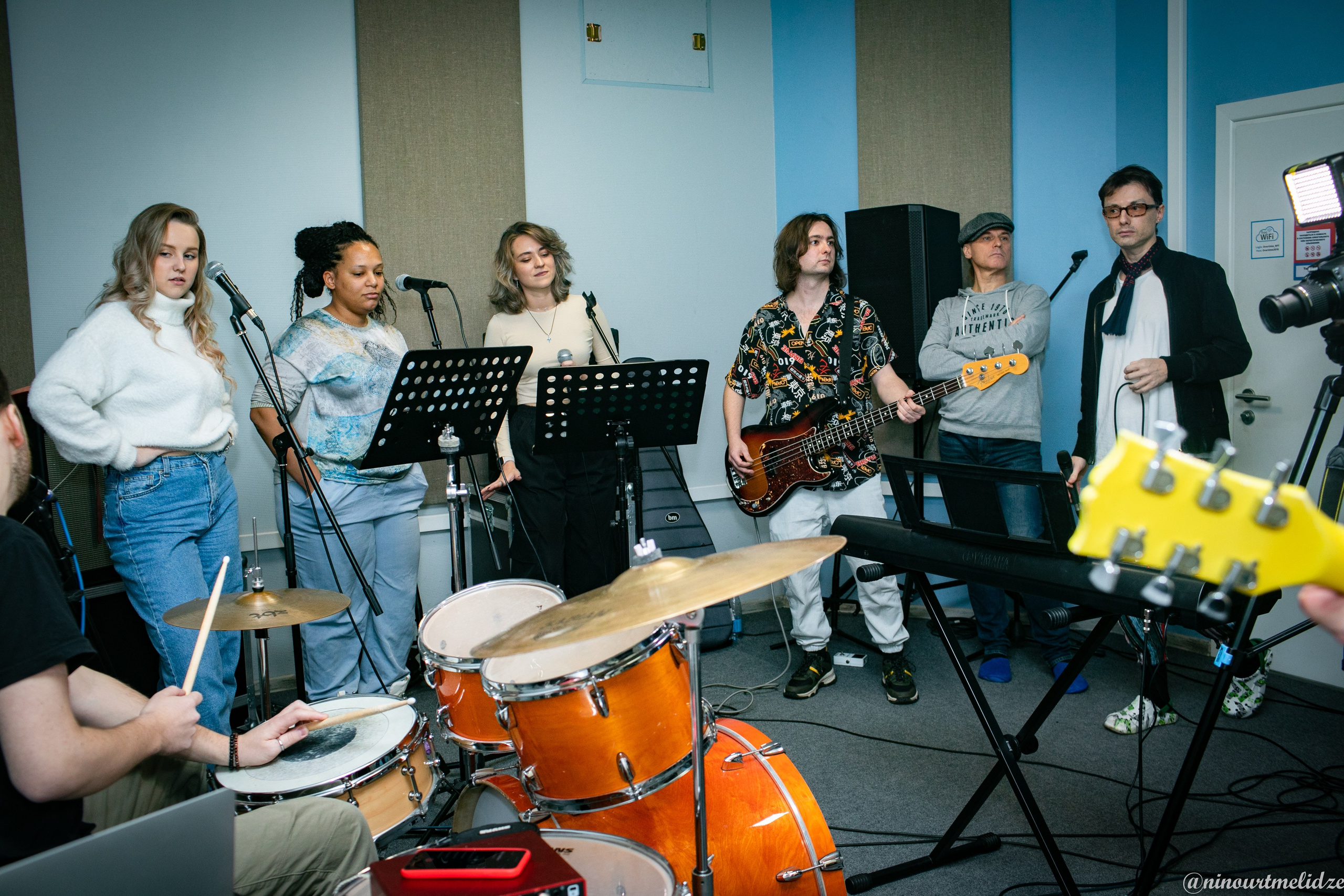 Репетиция Сергея Арутюнова. Art photographer Nino