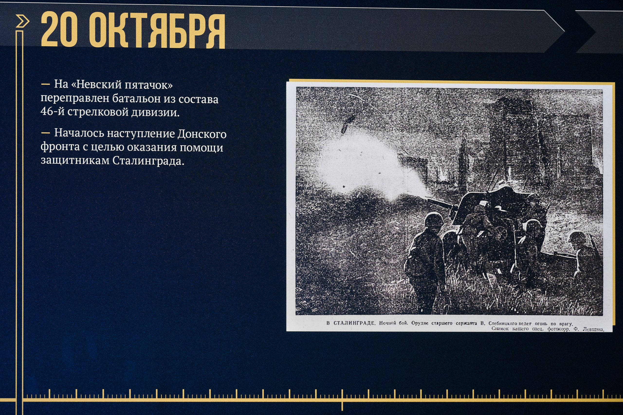 Музейный комплекс 1418 шагов к Победе. Фотограф Роман Адлер