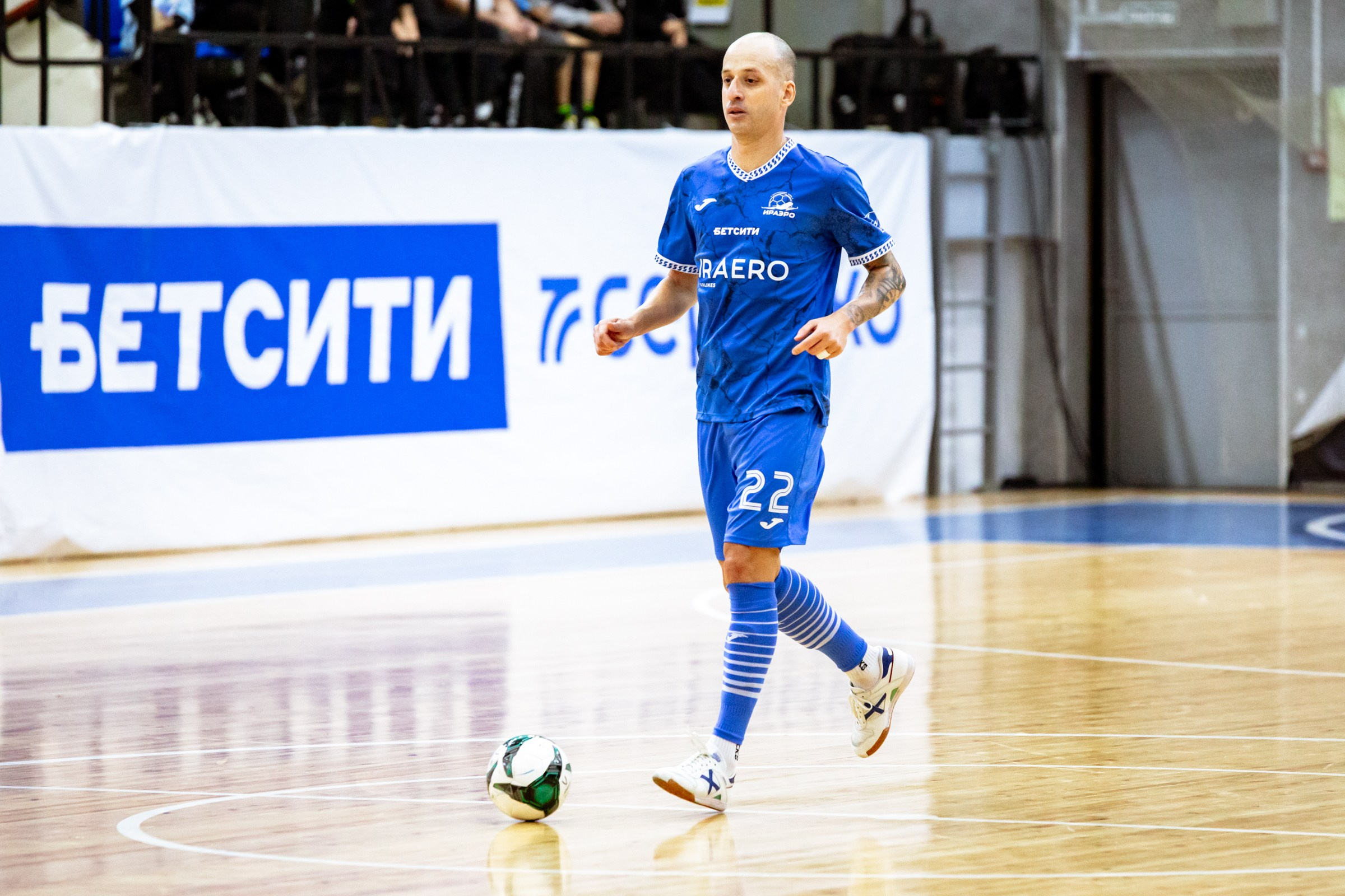 БЕТСИТИ Суперлига по футзалу | ИрАэро — Синара | 11.10.25. Фотограф в Иркутске Евгения Айвазова