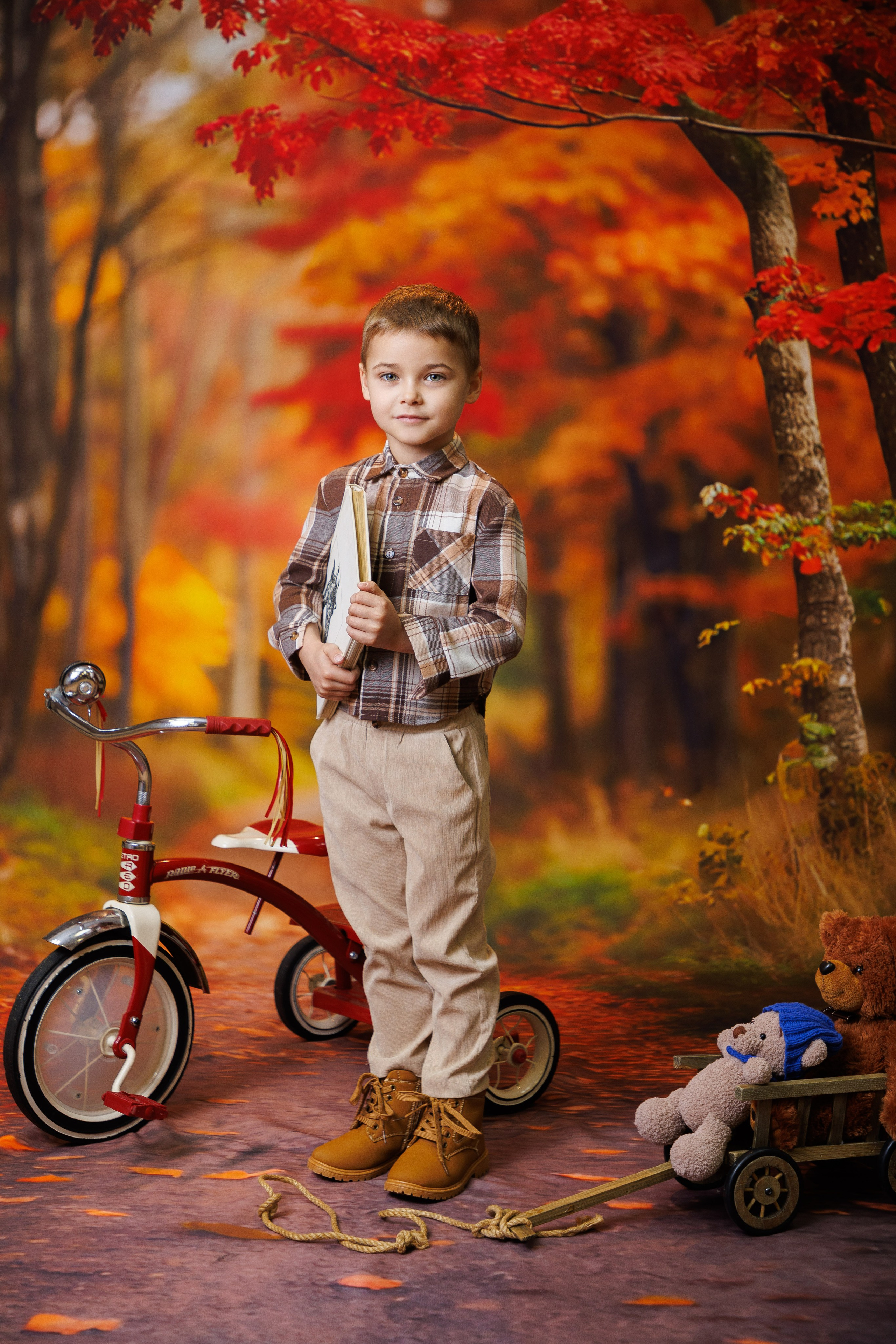 Велосипед. Детская фотостудия Москва