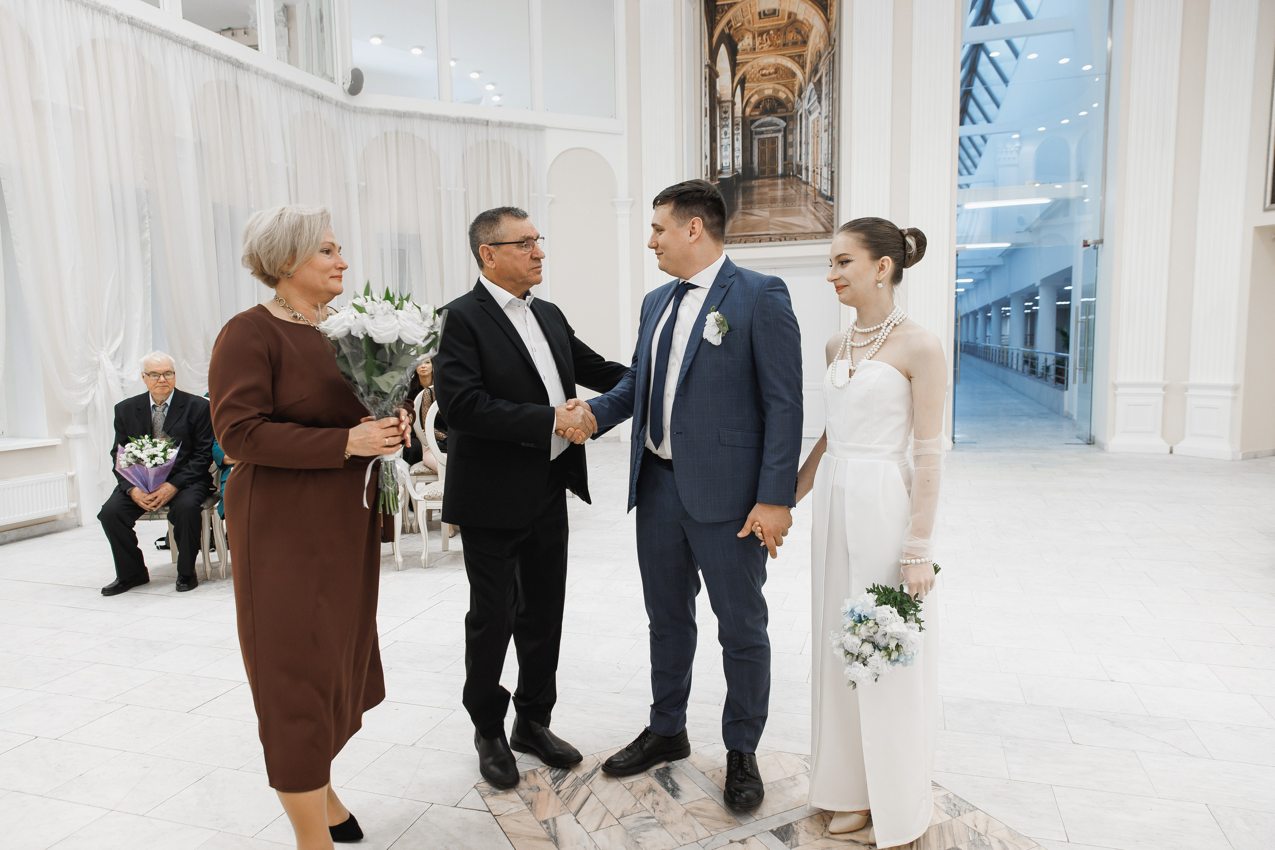 Церемония бракосочетания поздравление родителей