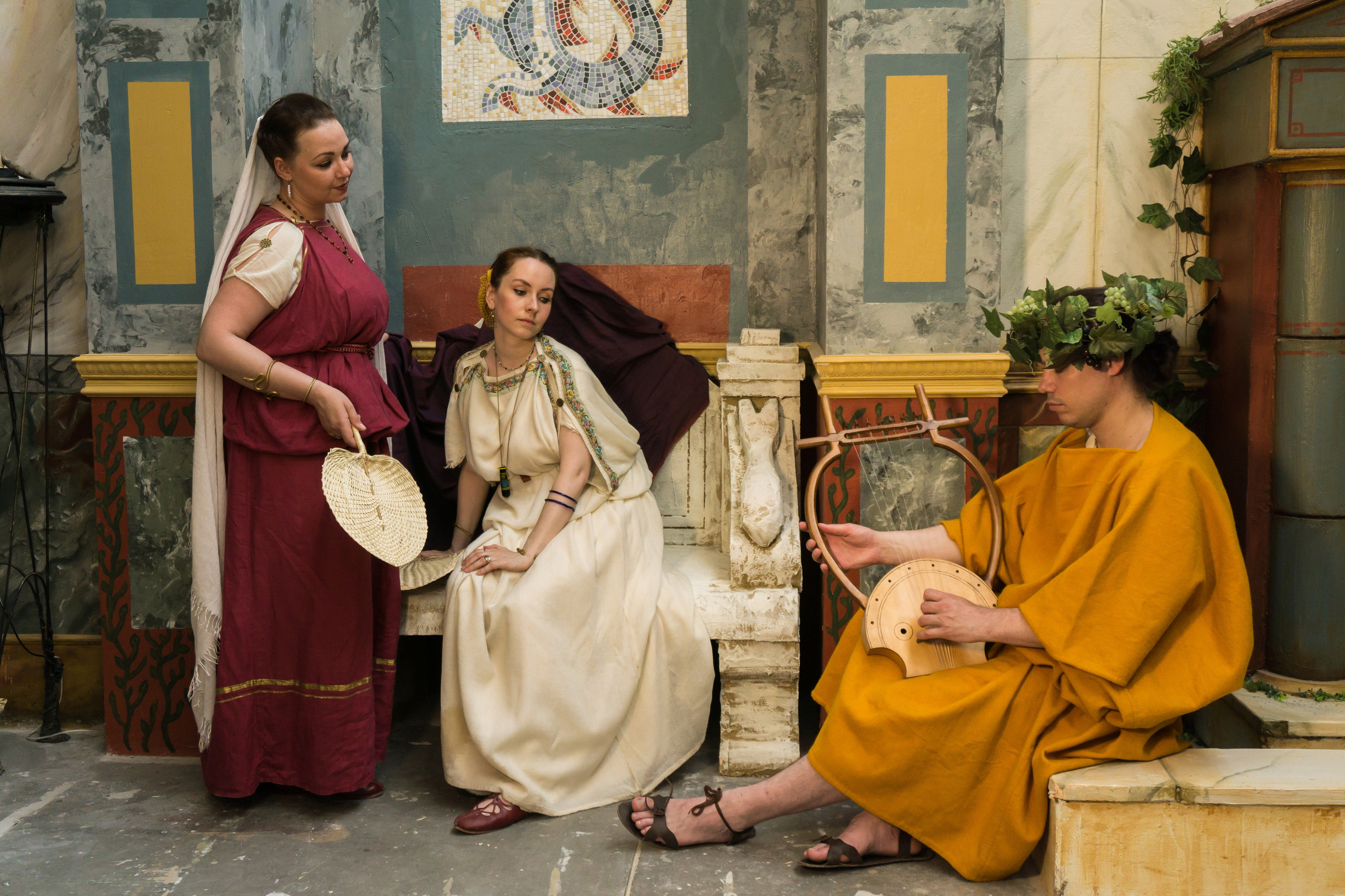 Греческие постановочные кадры. Фотограф