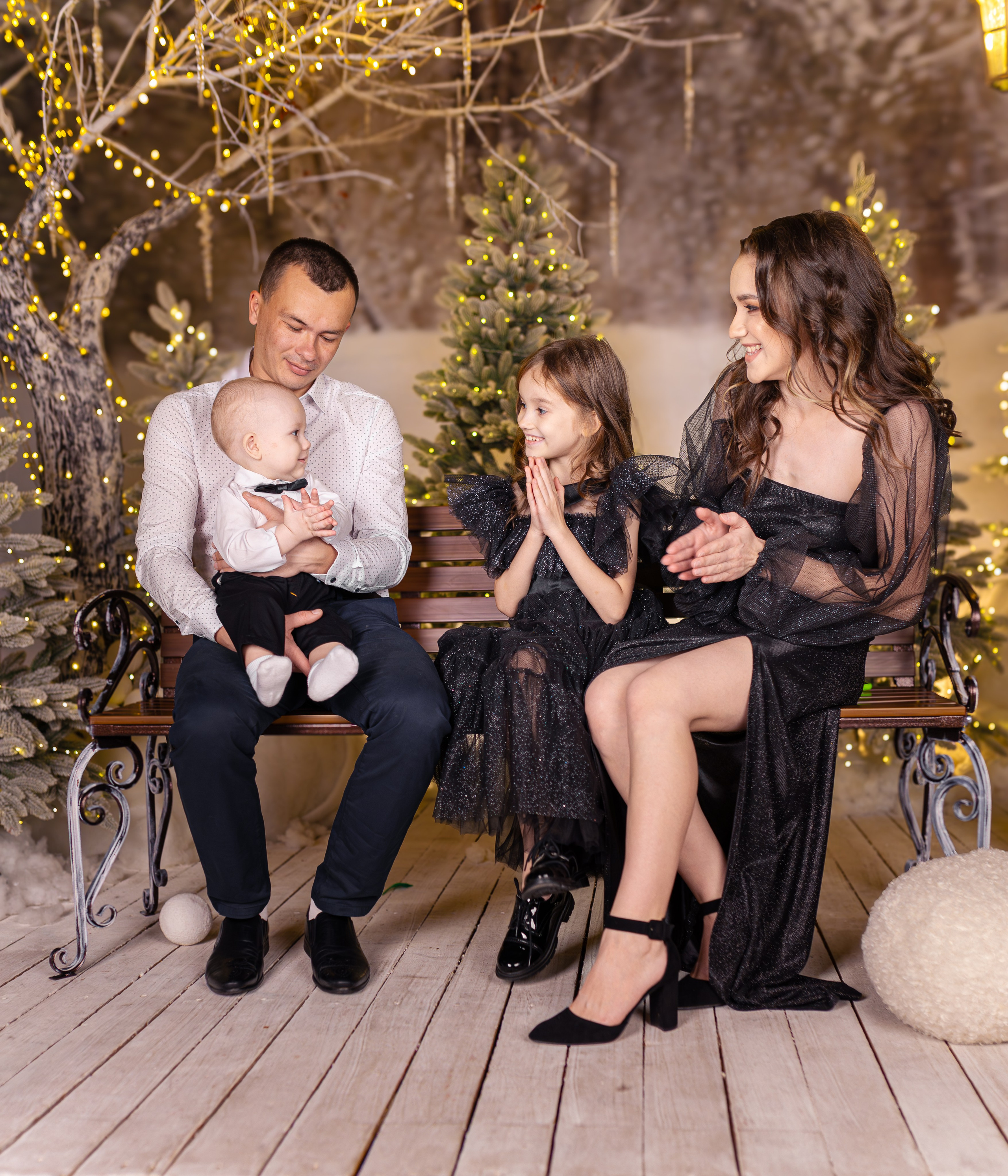 Новогодняя семейная. Фотограф в Казани Кристина Цыганова