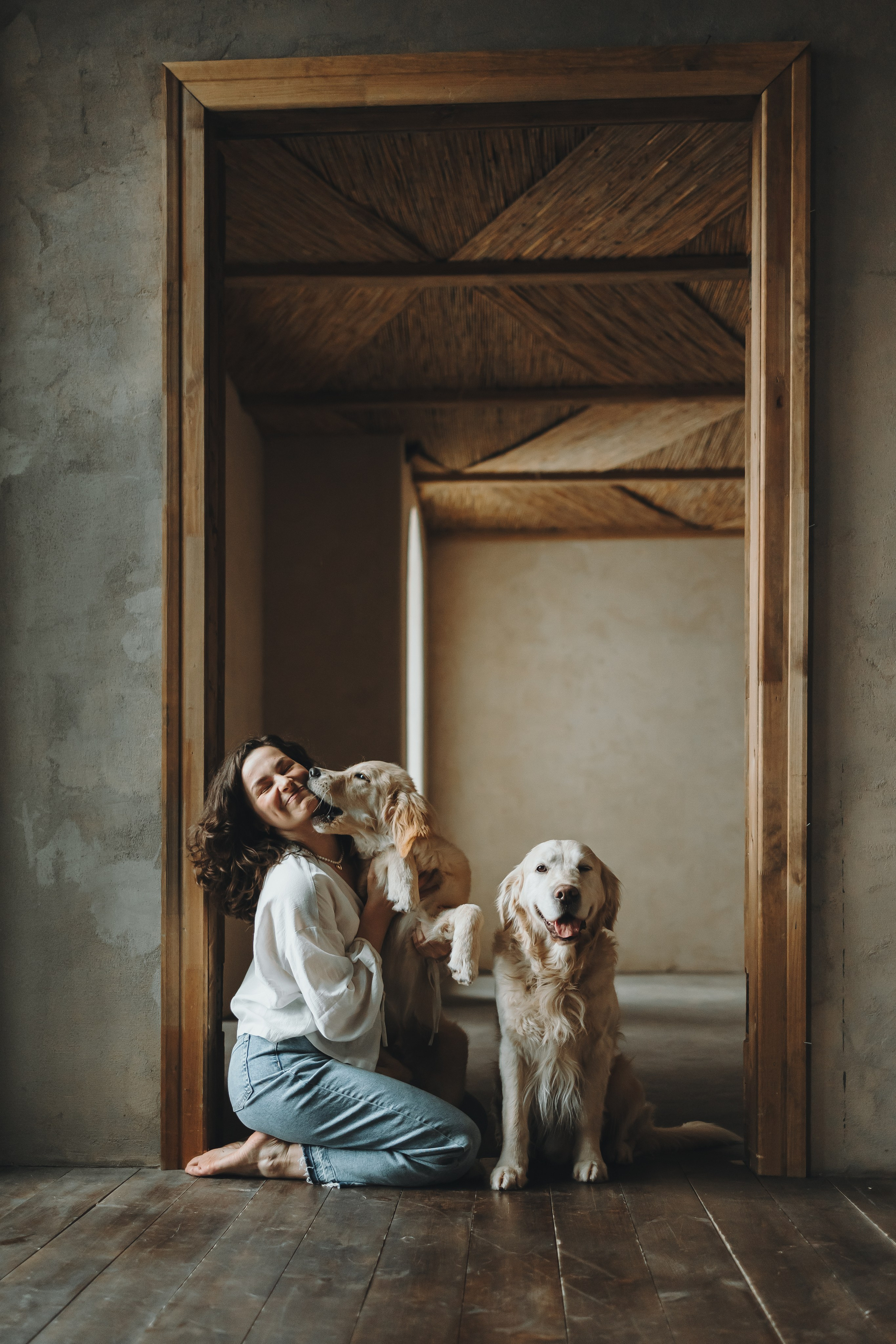 Настя, Арчи и Арагон. Фотограф-анималист в Санкт-Петербурге Алина Яхонт