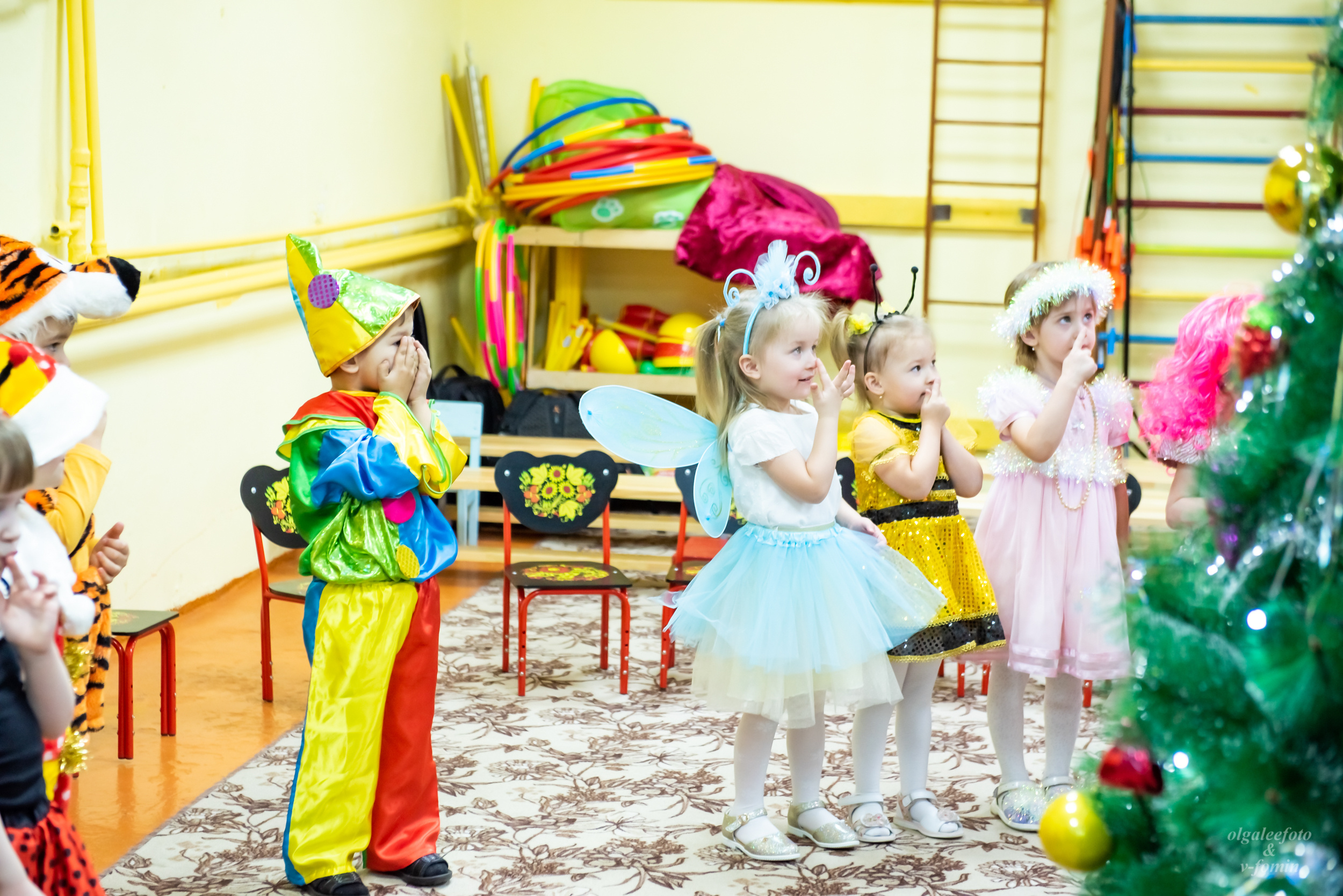 Утренник в саду. Ольга Ли свадебный семейный фотограф Иркутск