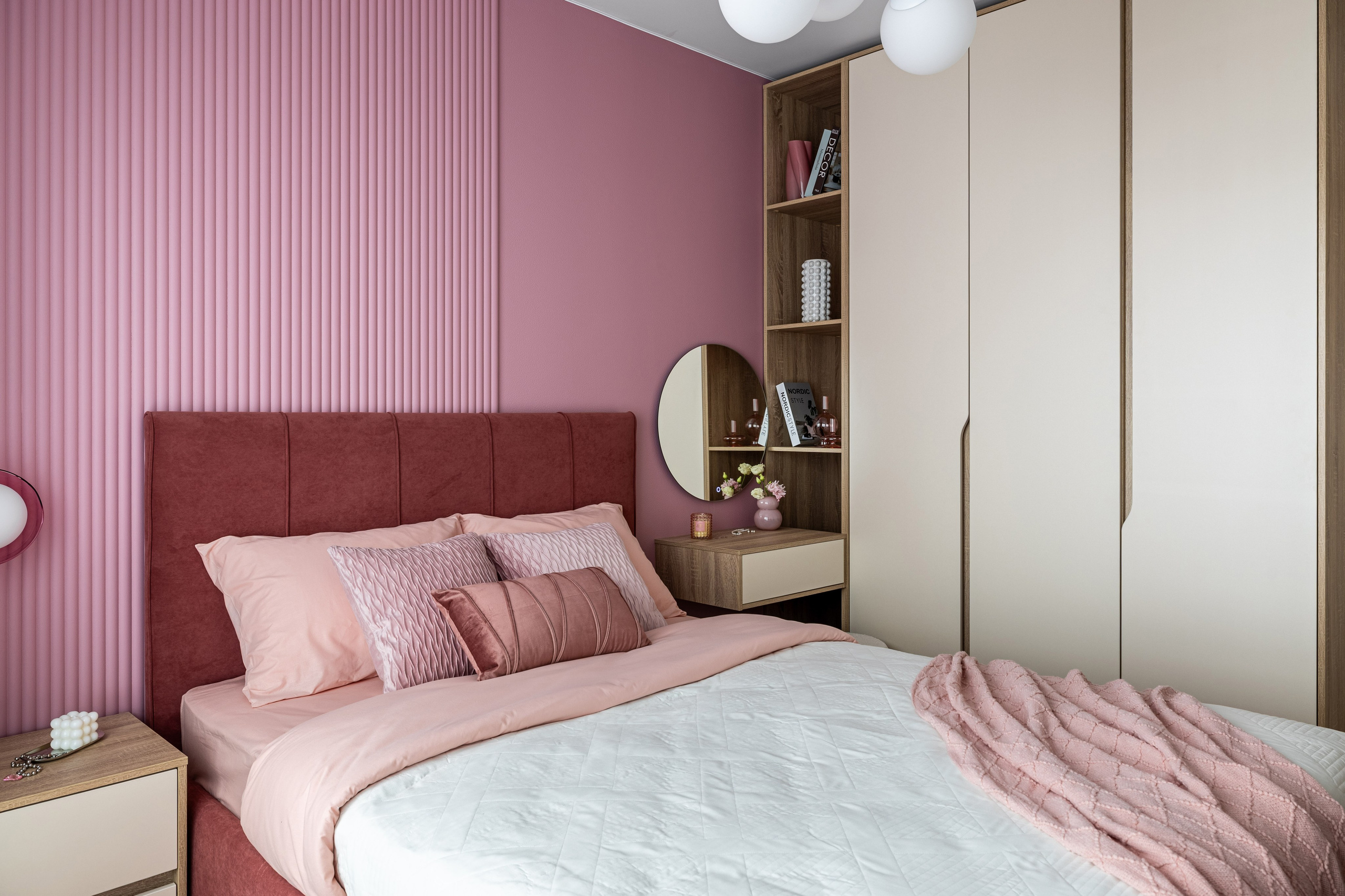 Леденцовый контемпорари с элементами глэм-софт. Veselinskiy| Интерьерный фотограф | Москва