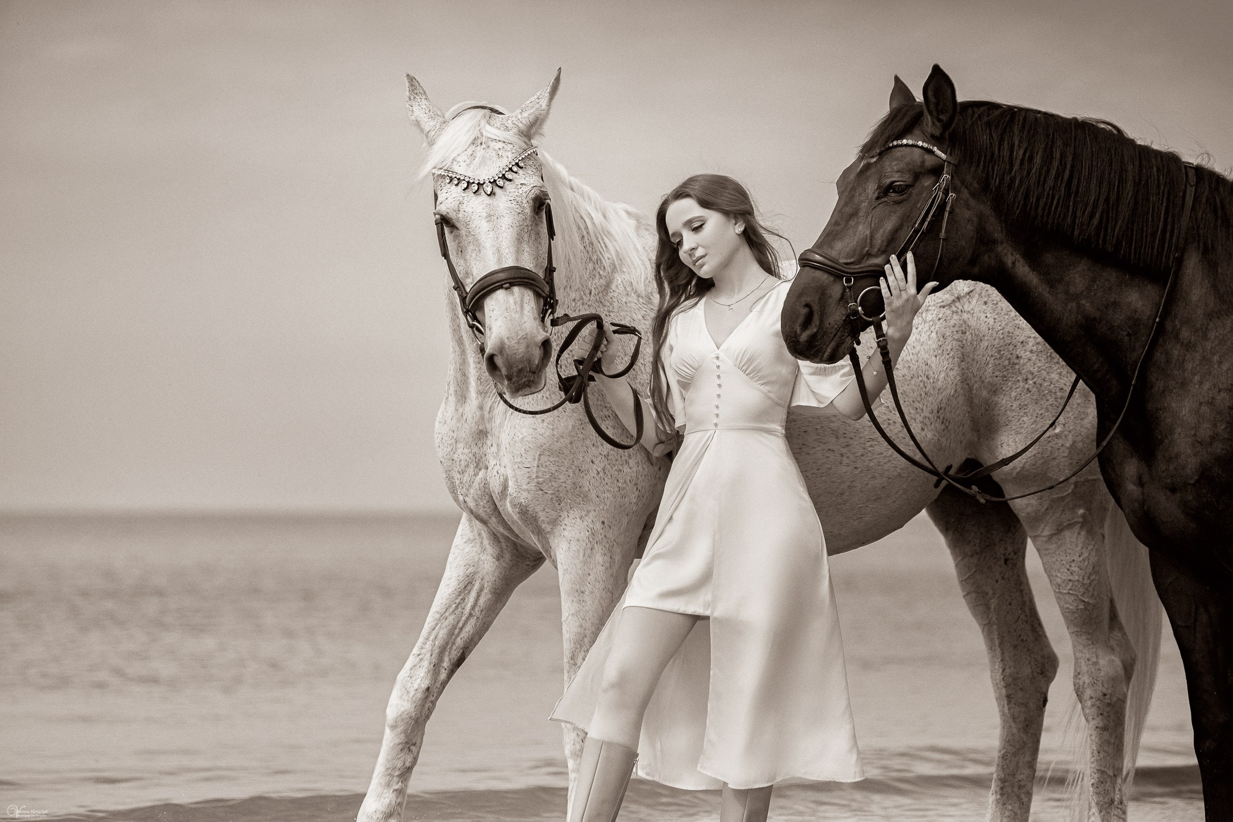 Фотосессии с лошадьми летом. Фотограф женский и мужской портрет Санкт-Петербург