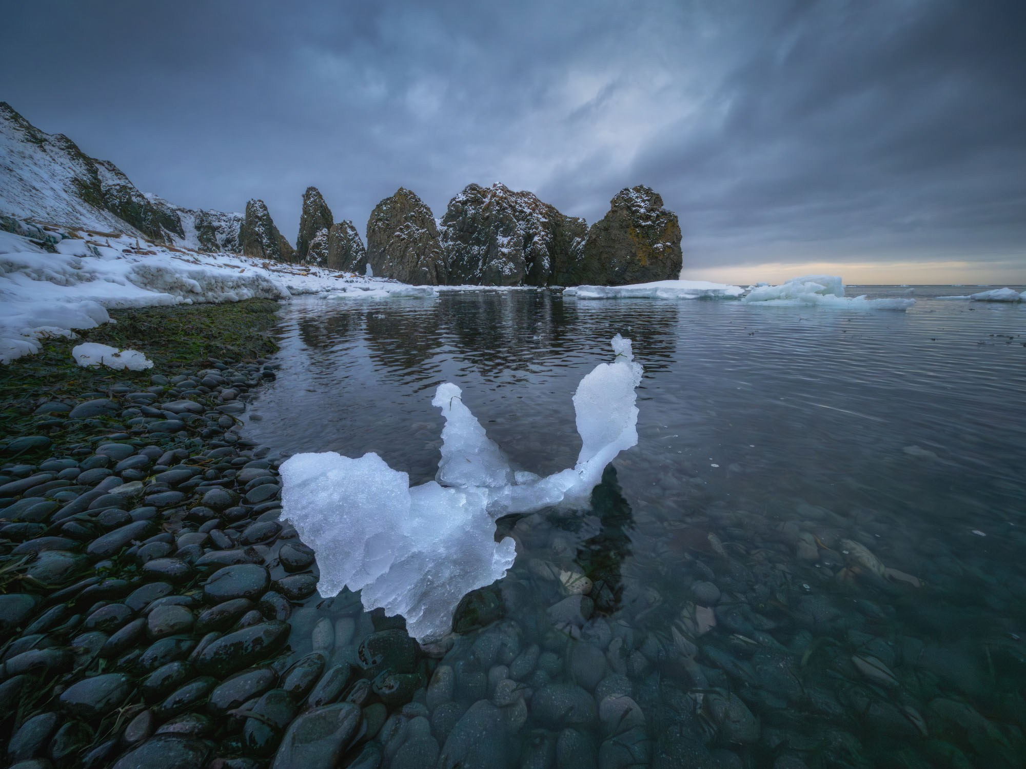 Фотогалерея Зимние Курилы