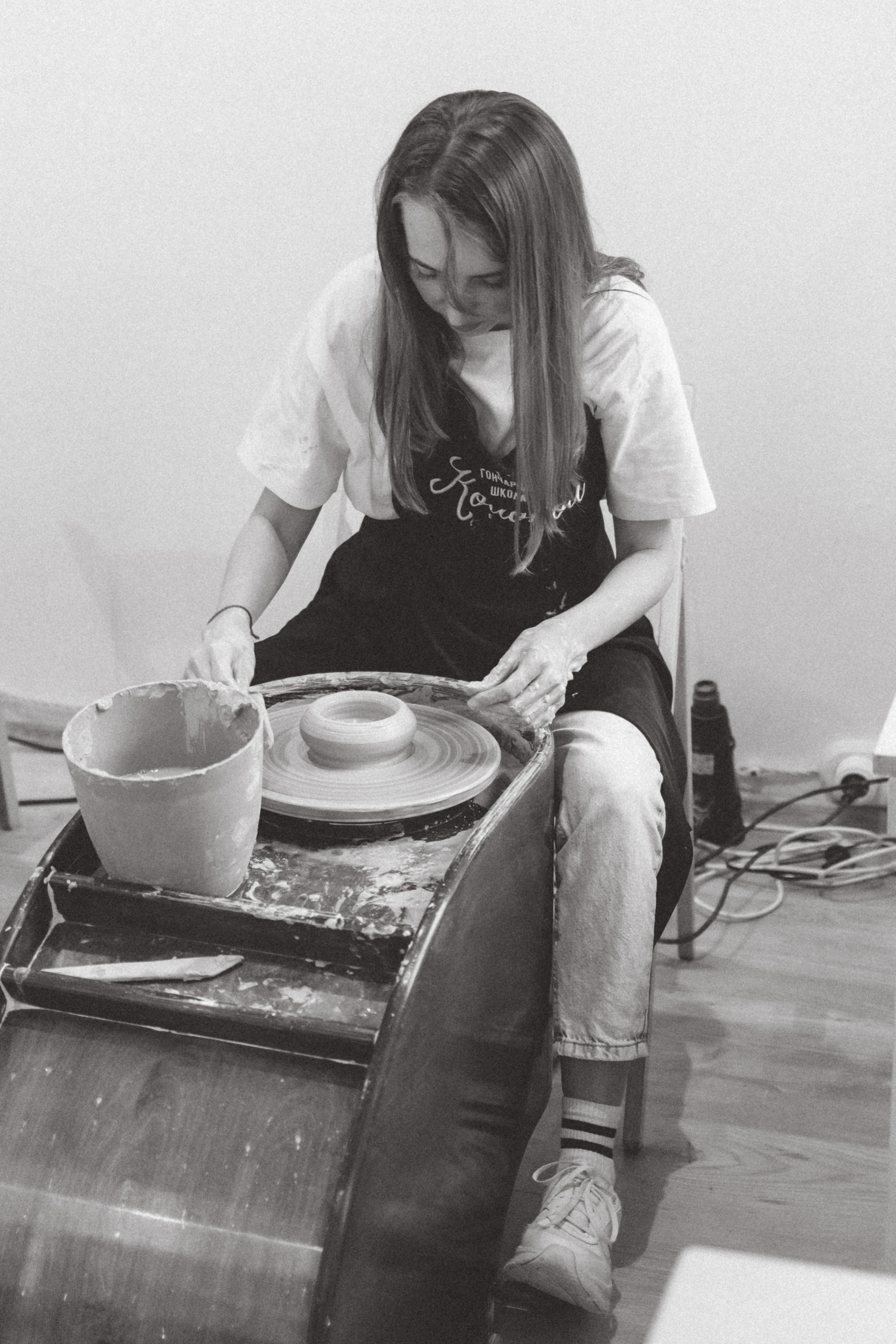 Фотосессия в гончарной мастерской в Калининграде. Портретный фотограф в Калининграде Рита Холодова