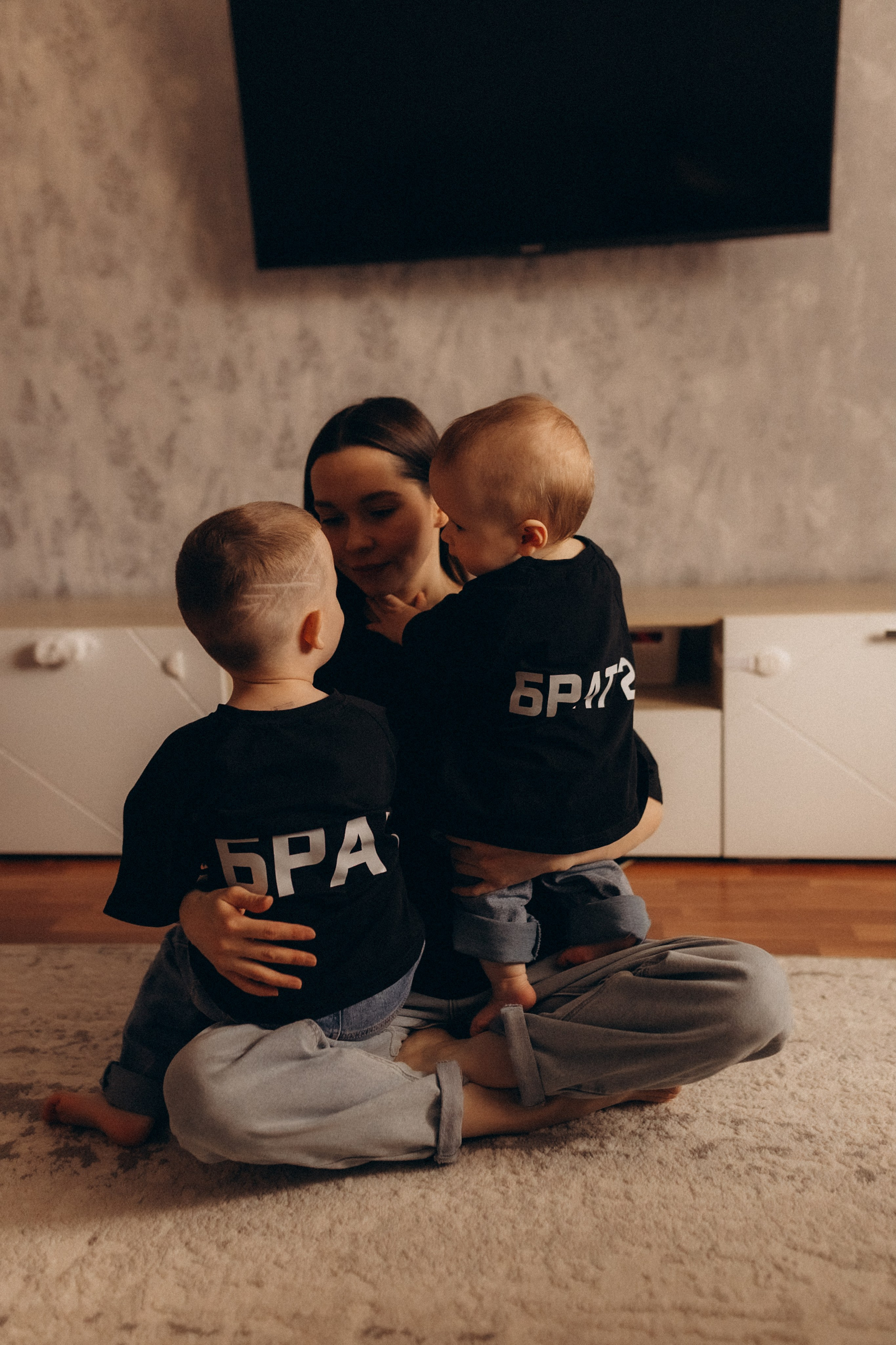 4.04 Диана, Саша и Артем. Семейный и домашний фотограф Советский Югорск Екатерина Цыганок