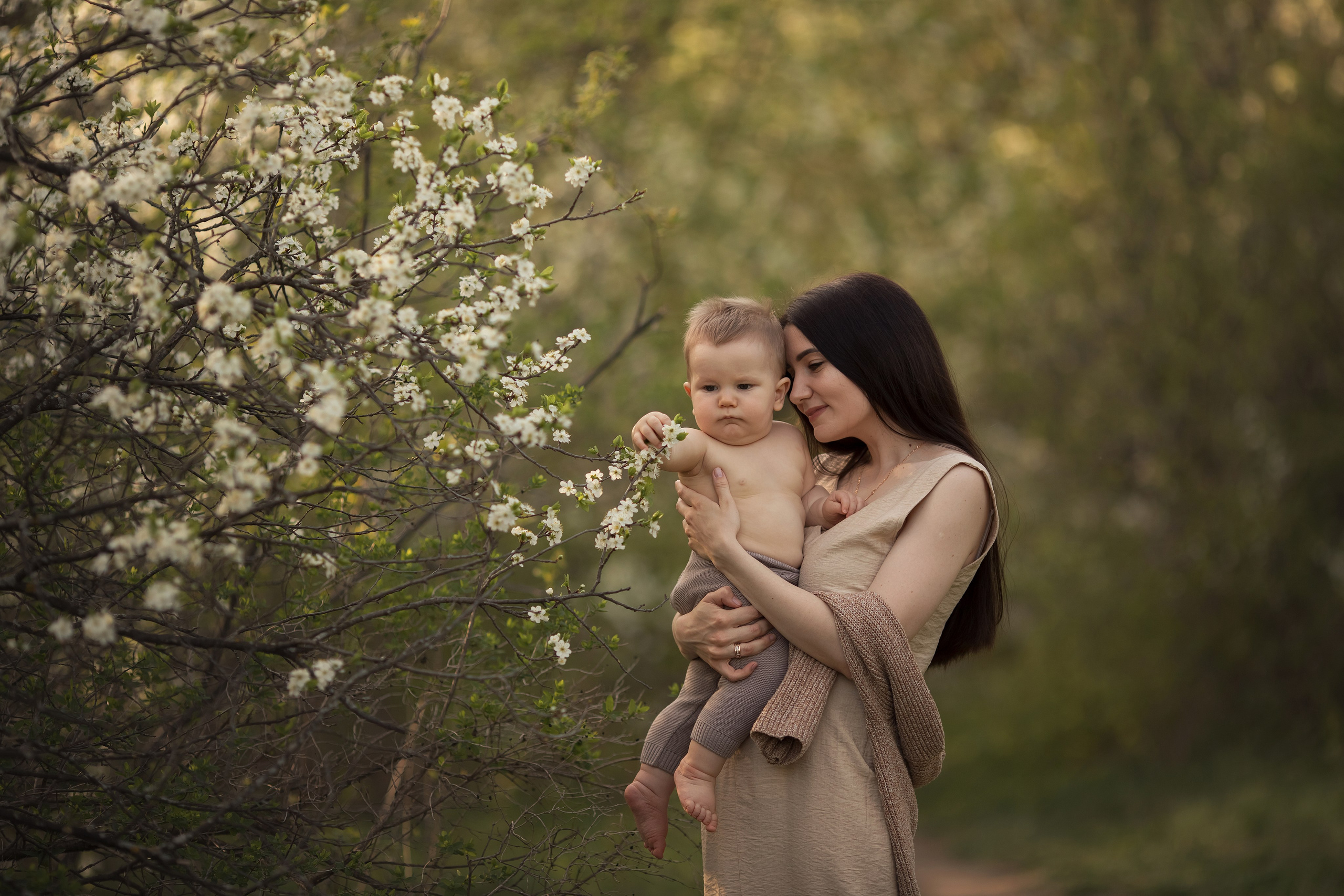 Первая весна. Семейный и детский фотограф в Саратове Полина Коткина