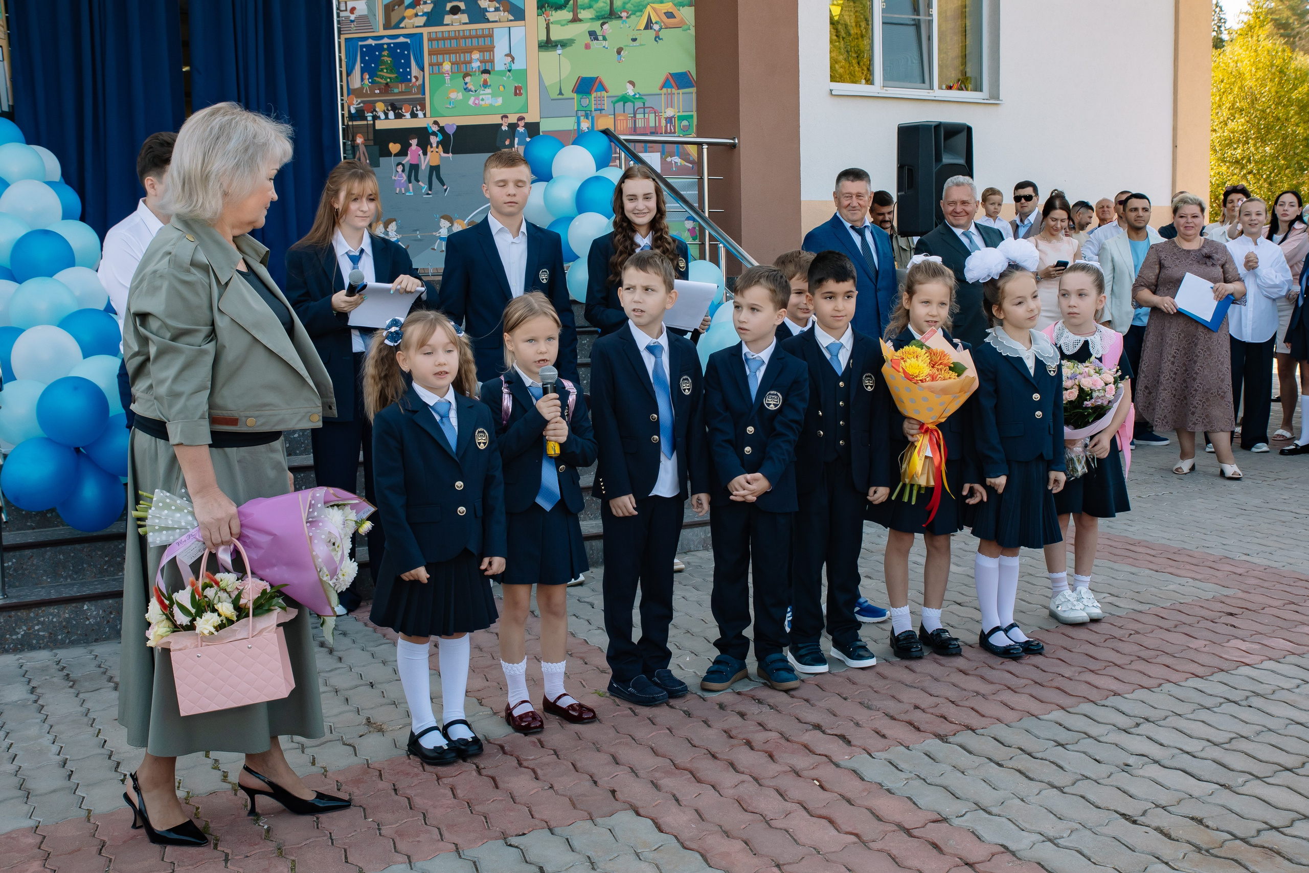 Линейка 1Б Школа Права и Экономики. Фотограф в Москве Яна Полосина
