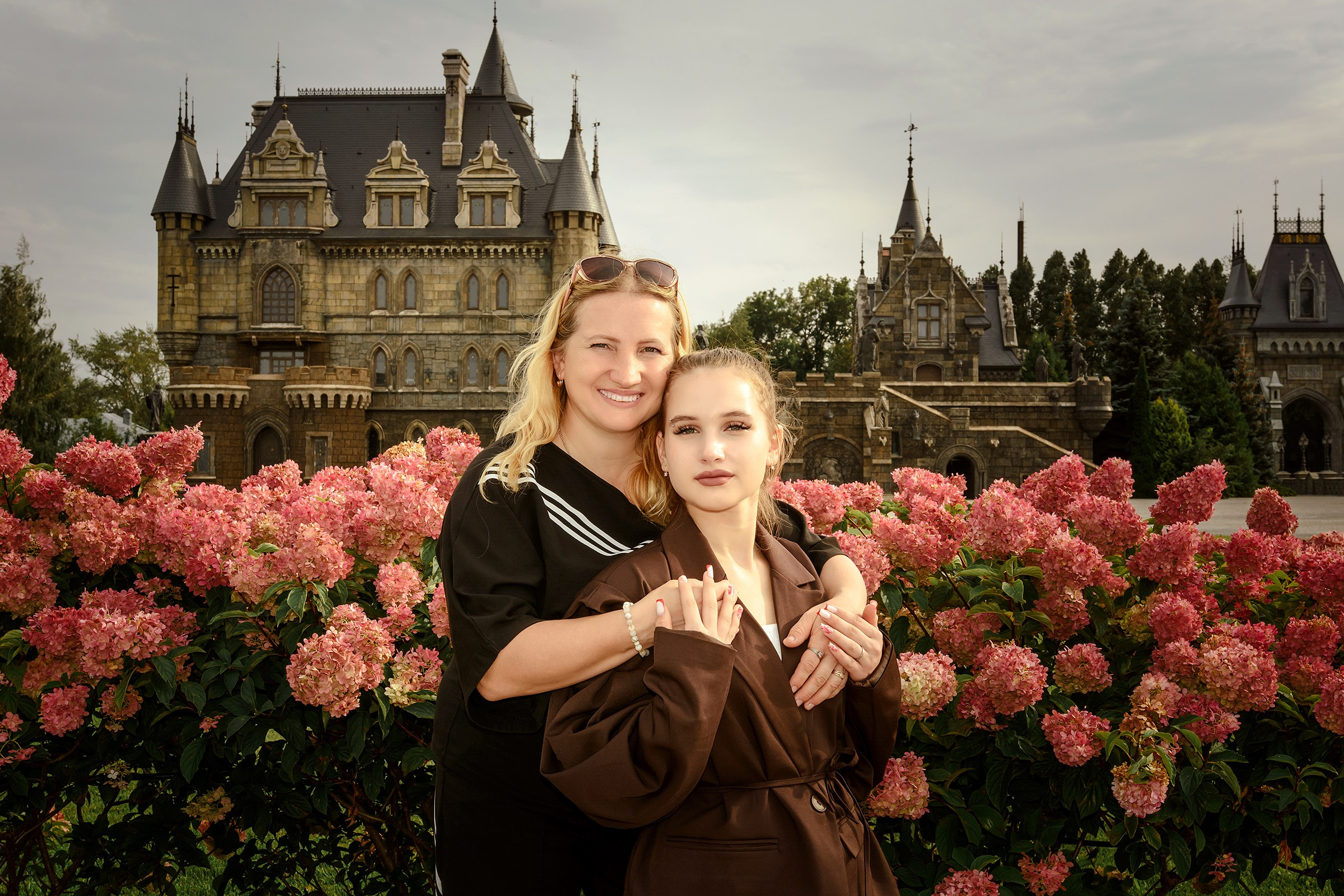 Фотосъёмка у Замка Гарибальди. Фотограф Оксана Сафонова г. Тольятти