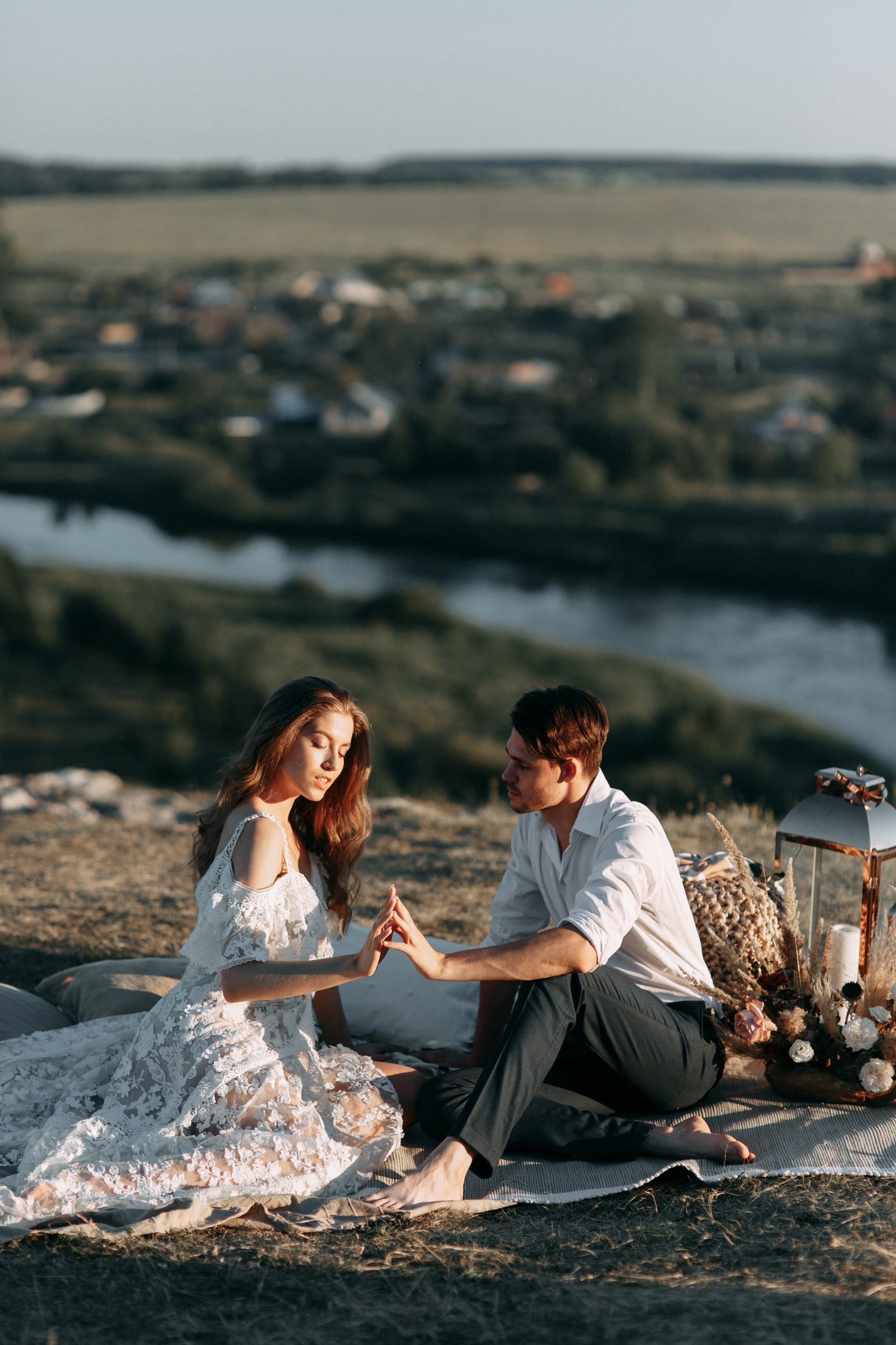 Свадьба на природе в стиле Бохо