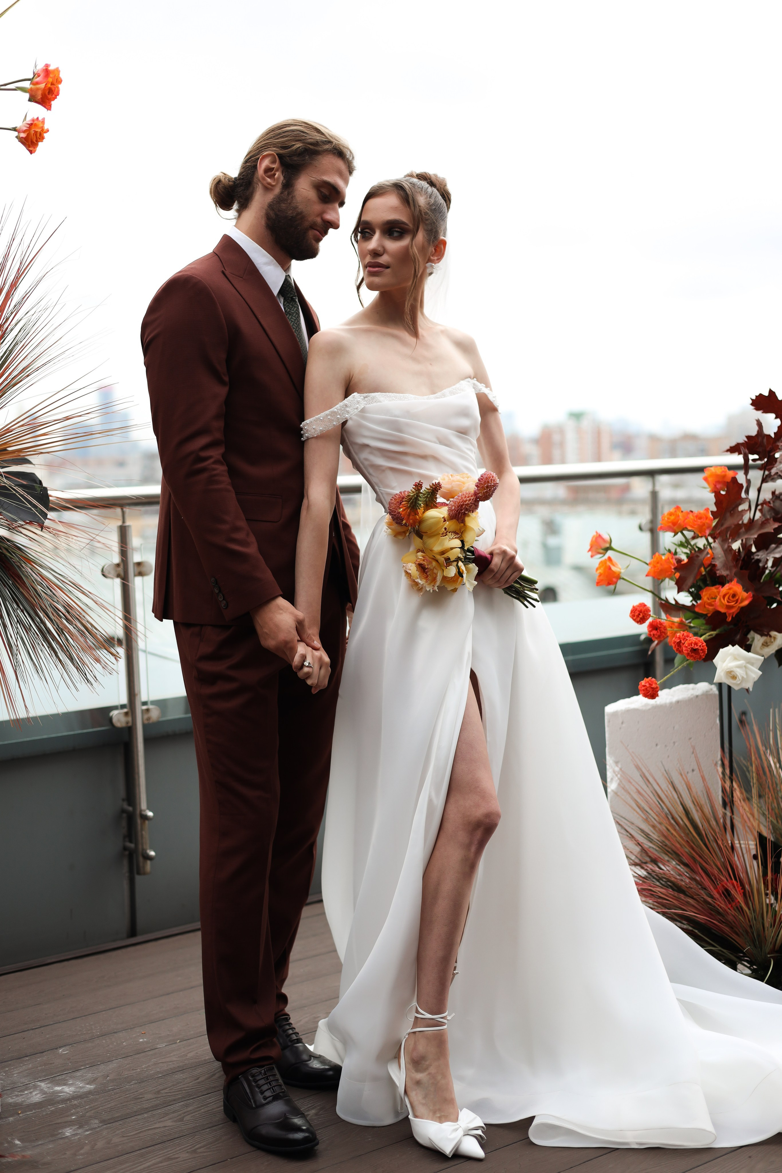 Савелий и Мария | Roof hotel Continental. Свадебный фотограф Москва