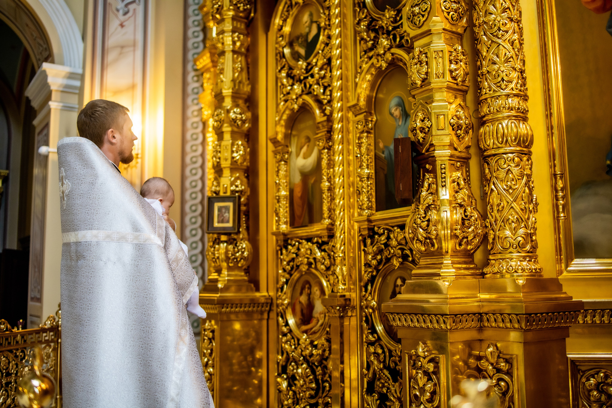 Крещение Нины. Фотограф Надежда Лукьянова