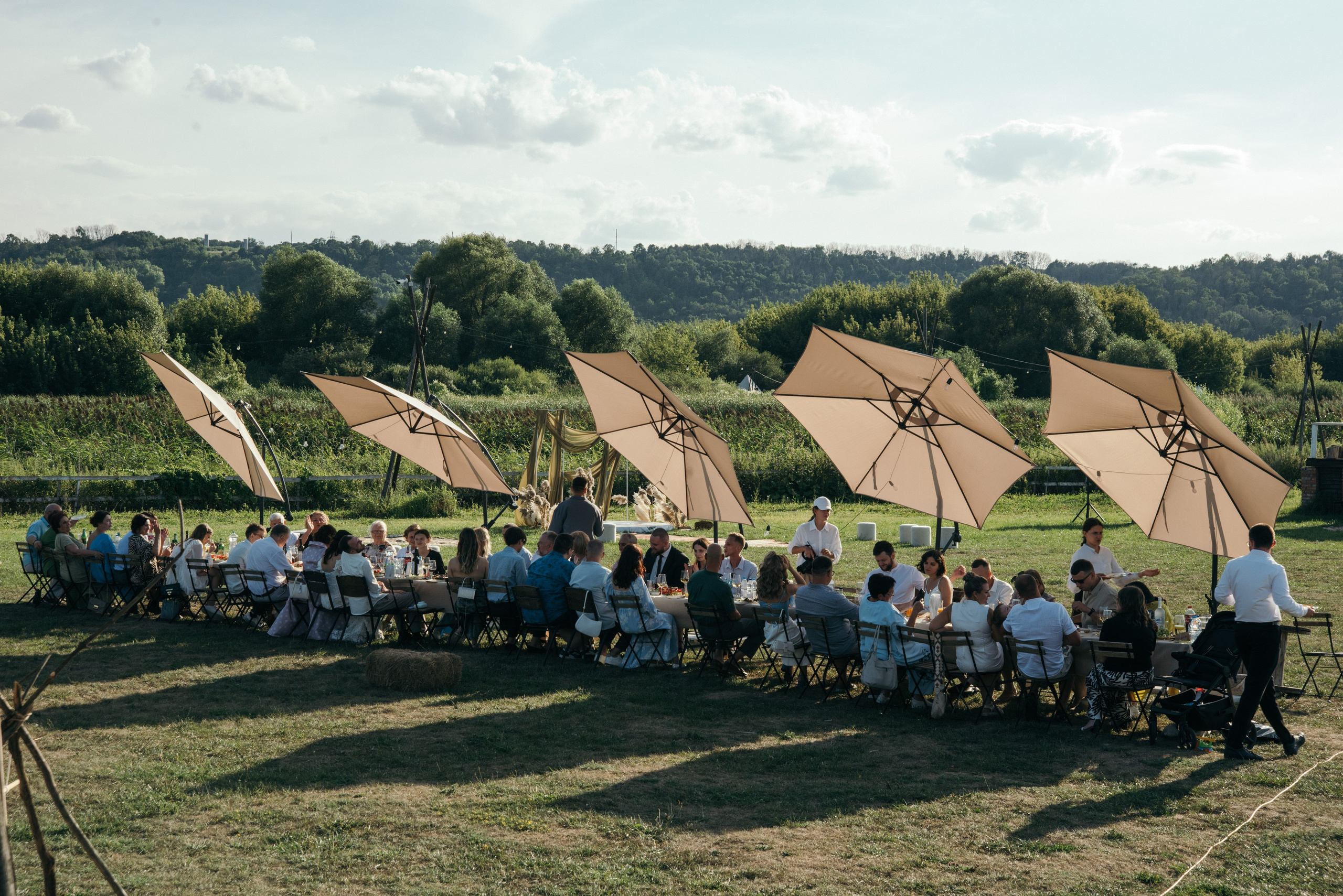 Свадьба на природе