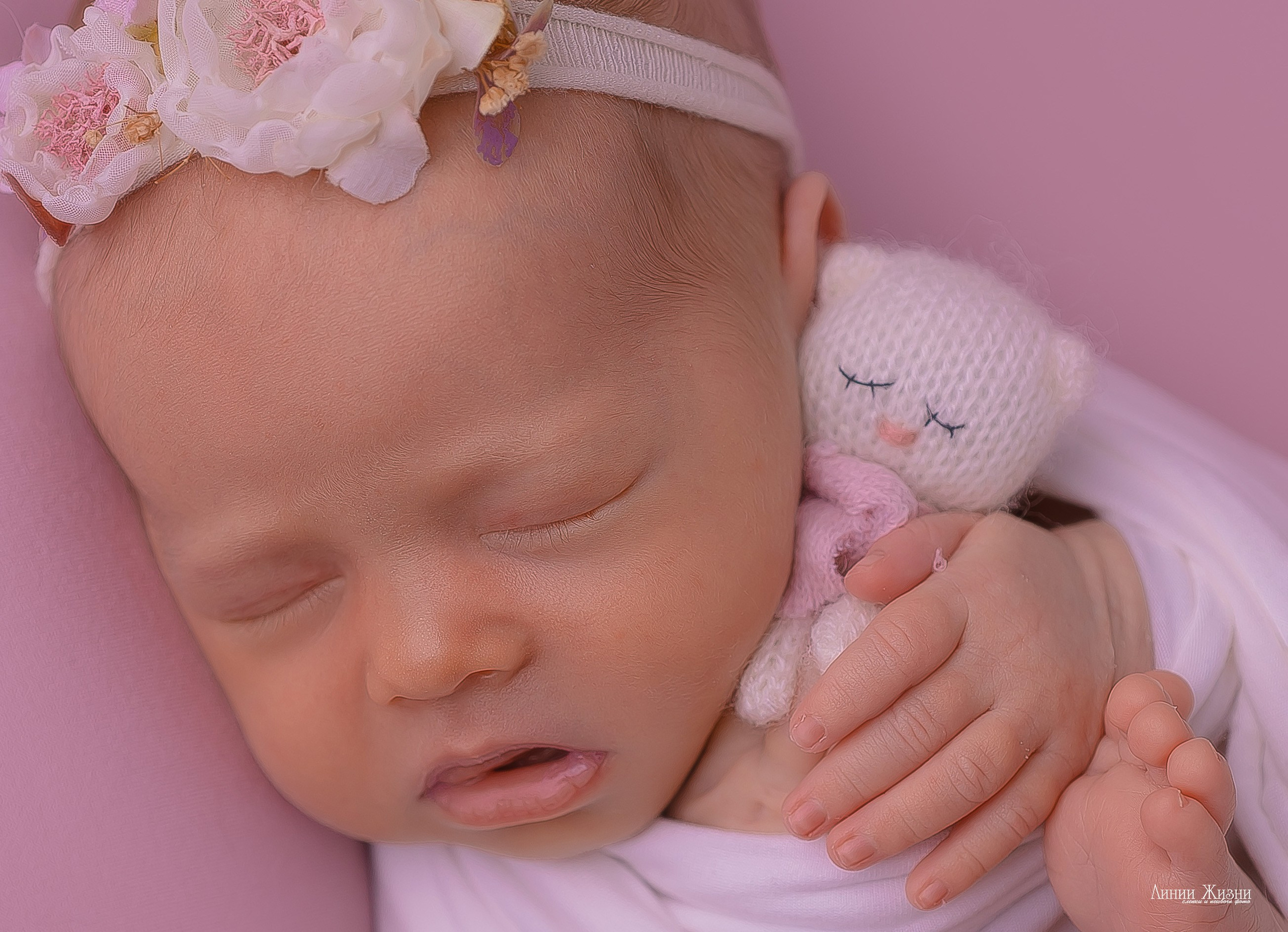 Серафима 19 дней. Фотограф новорожденных в Нижнем Новгороде Сергеева Оксана