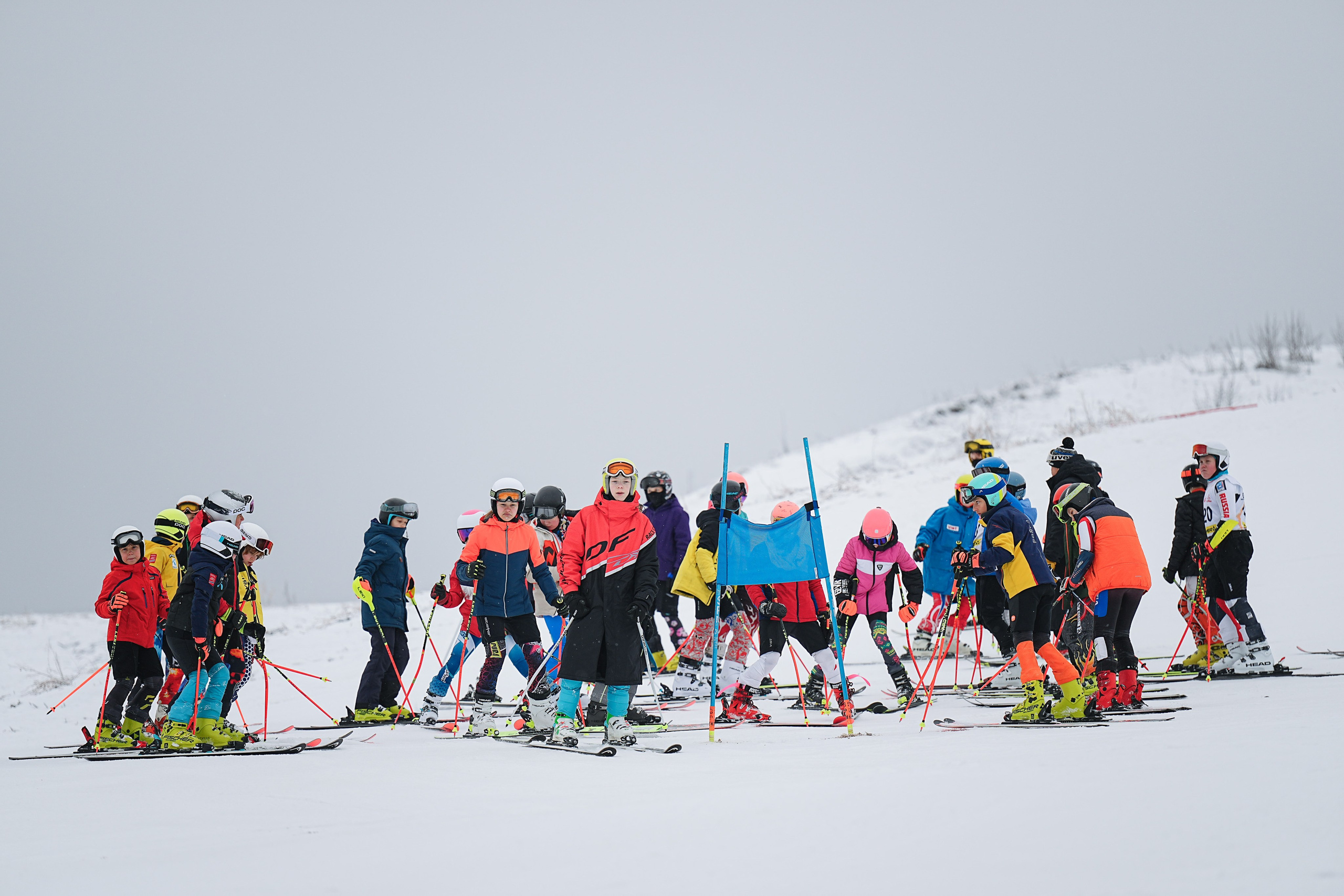 Горные лыжи. Первенство Центрального Федерального Округа. GS U14 Шуколово. Фотограф Студитский Евгений