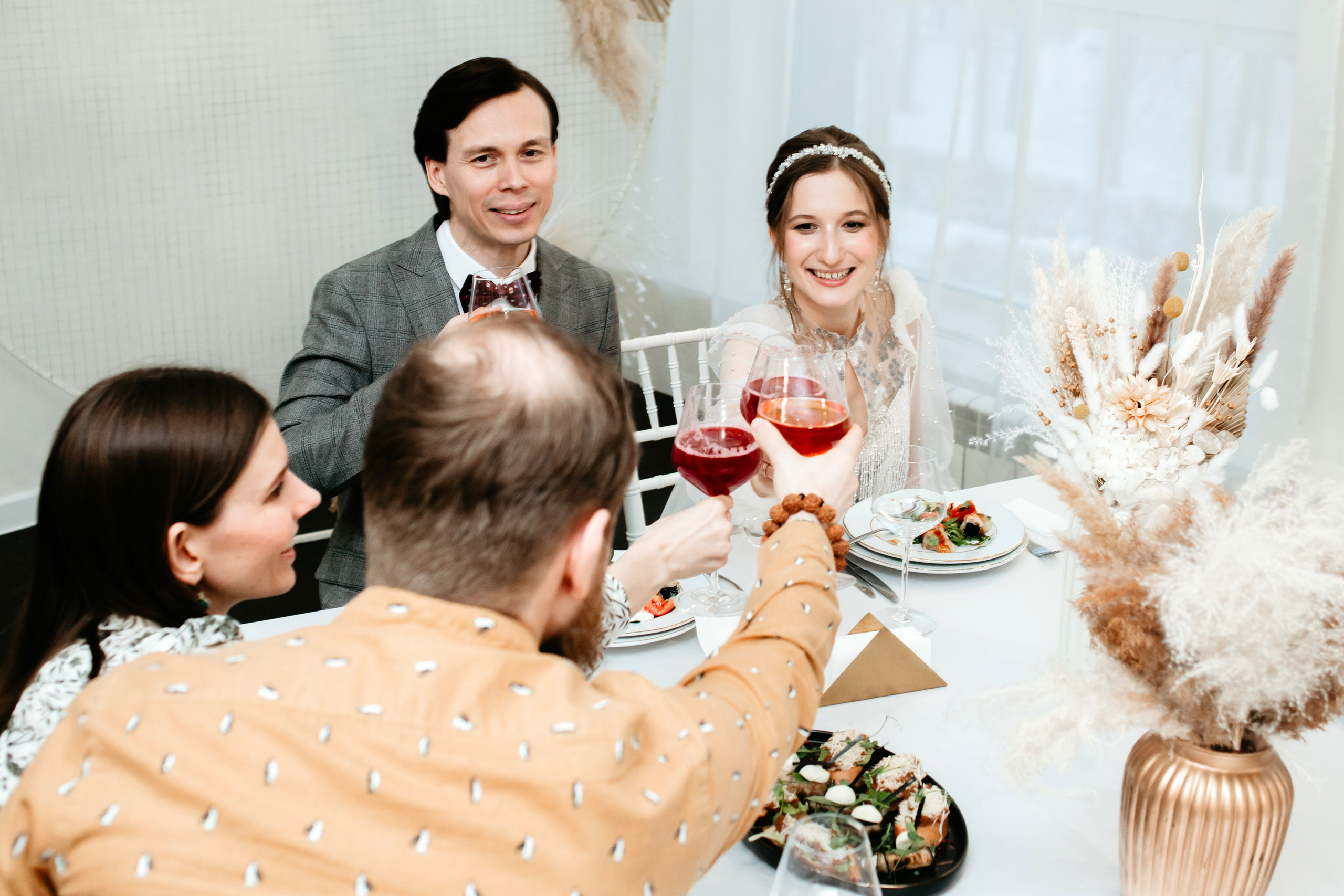 Свадебный банкет Анна и Дмитрия. Фотограф в Челябинске Ополихина Анна