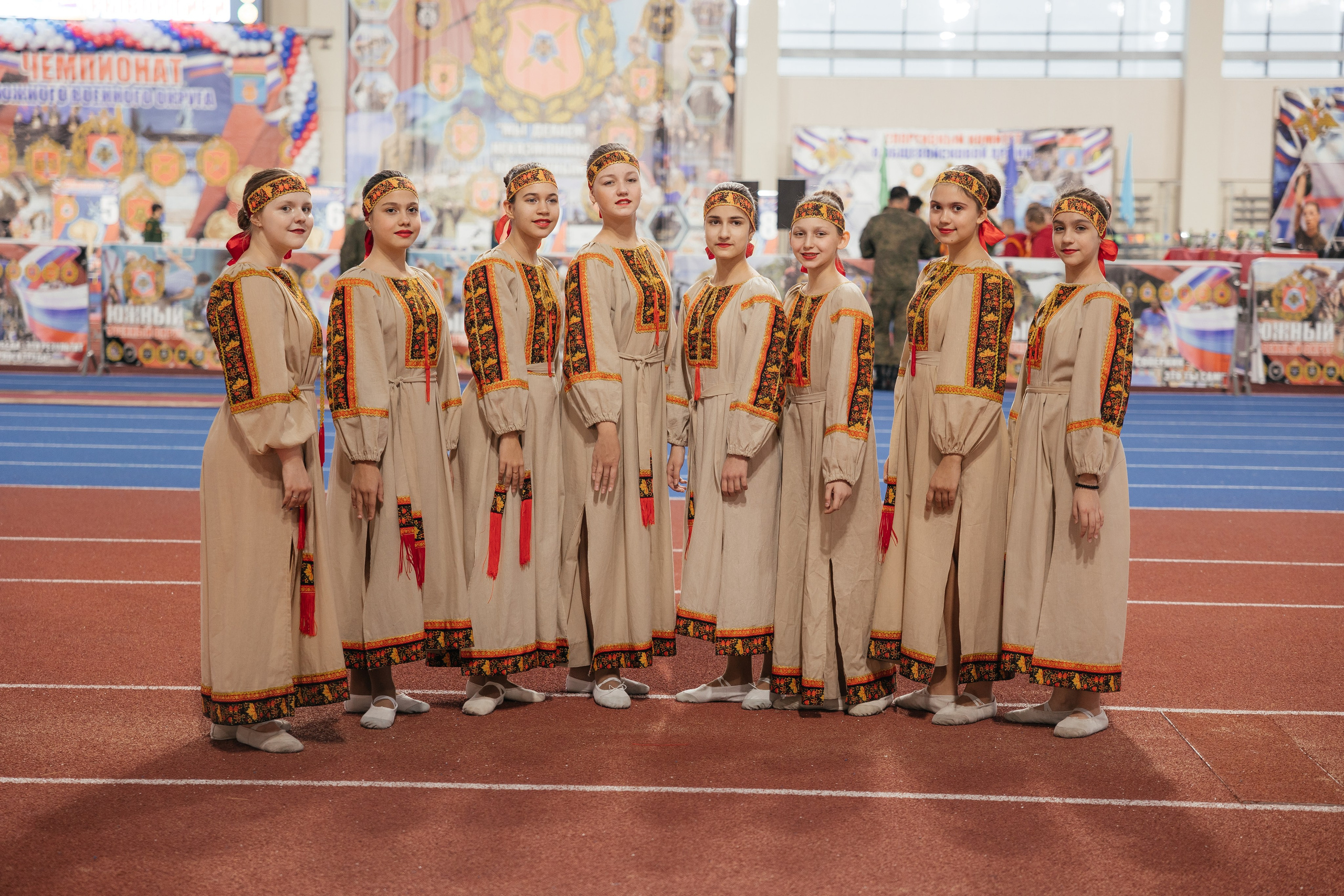 Манеж соревнования. Фотограф Крохин Олег