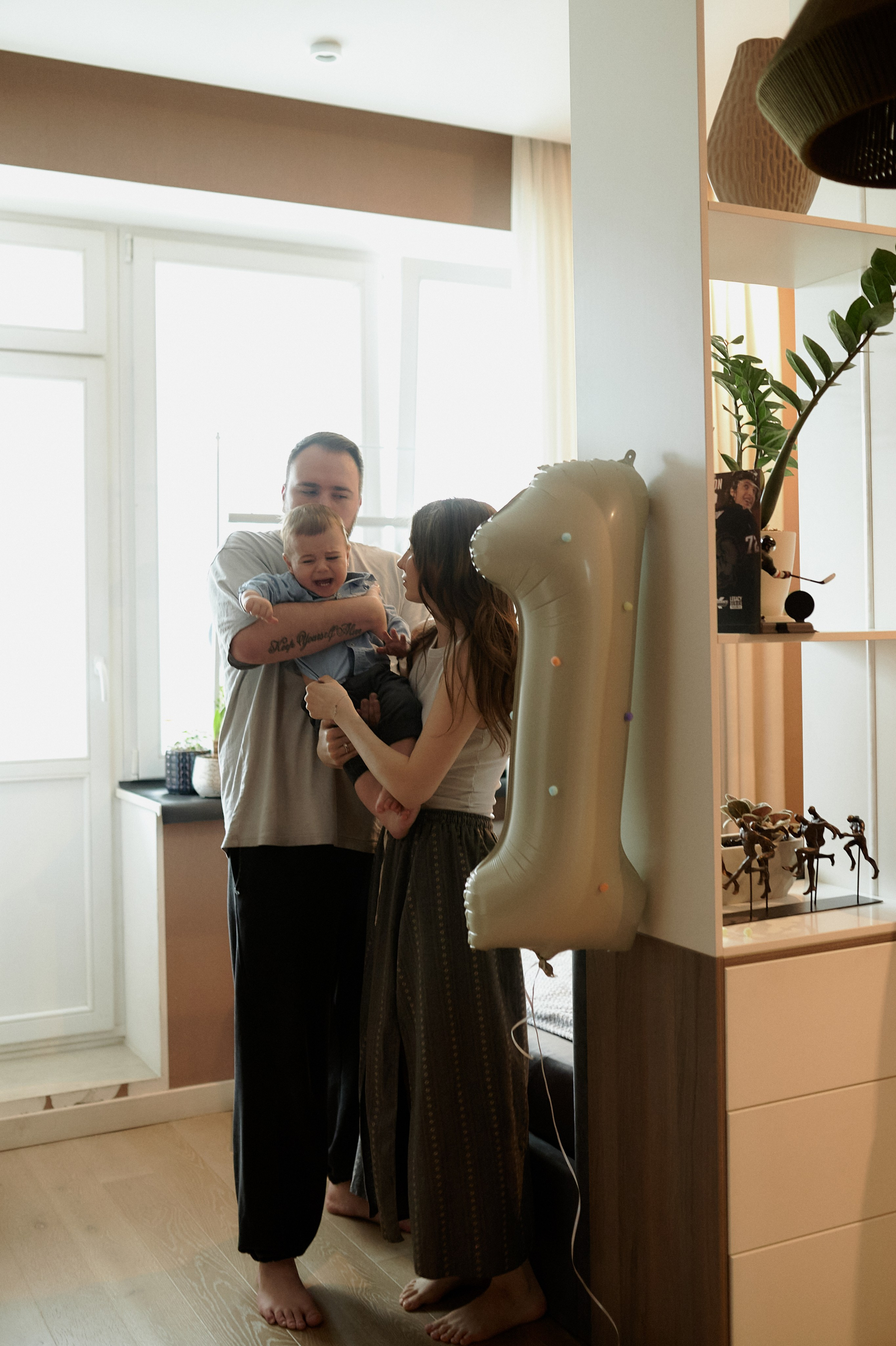 Мише годик (домашнее). Семейный и свадебный lifestyle-фотограф в Москве Мария Петрова