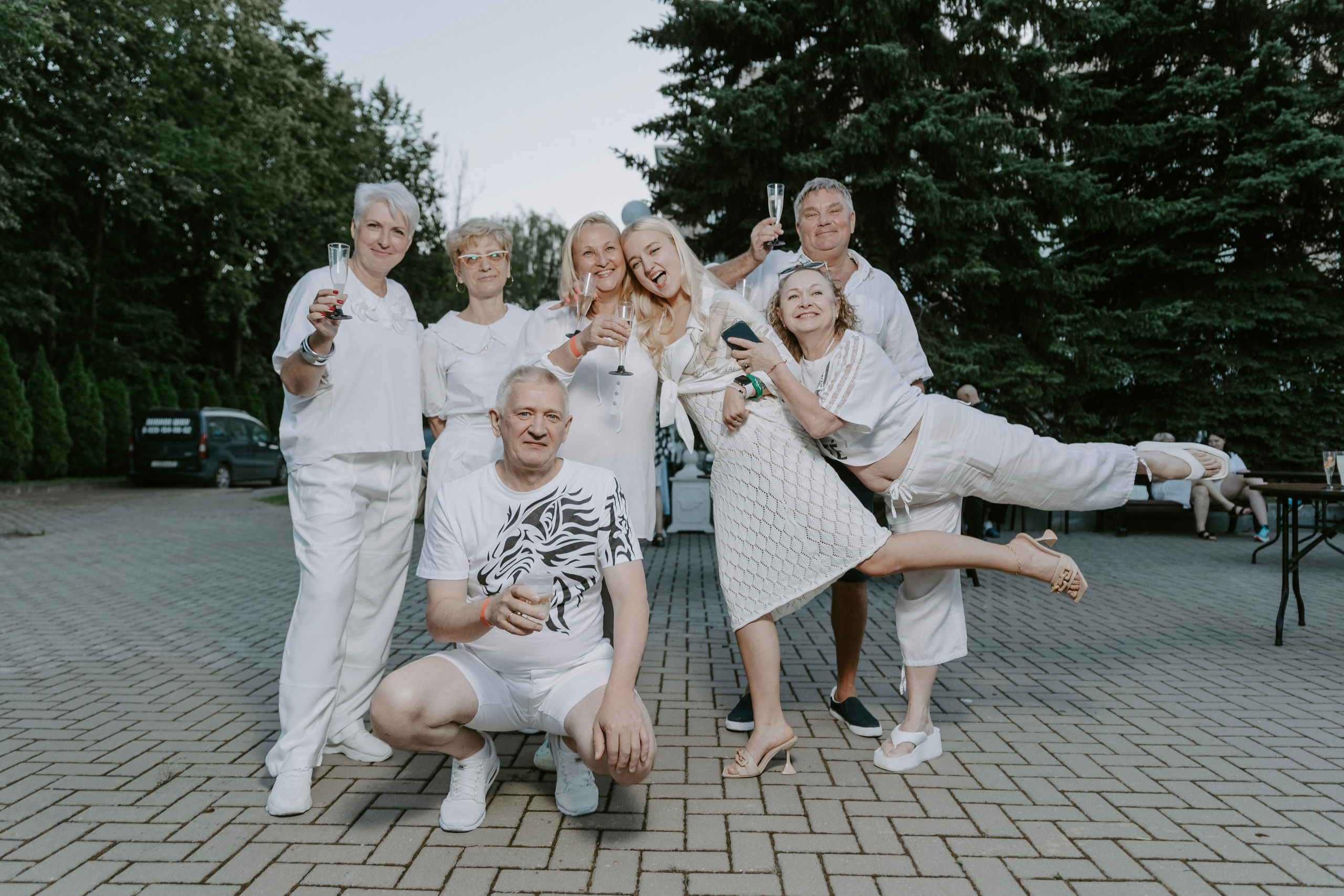 Белая вечеринка в Villafit. Photographer in Moscow & everywhere in the World Alena Vyalova