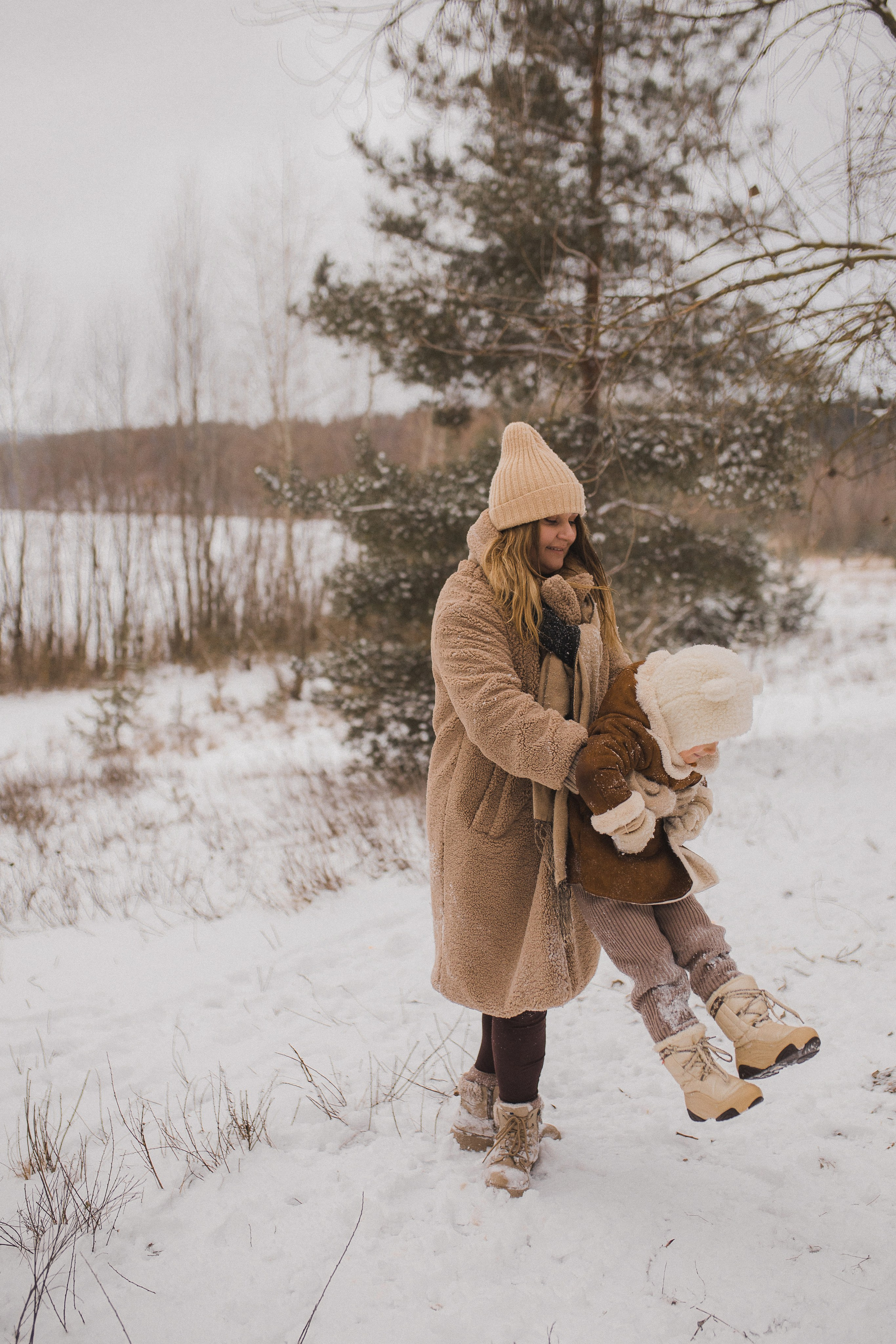 Зимние Даша и Кирюшка. Свадебный и семейный фотограф в Белгороде Евгения Курочкина