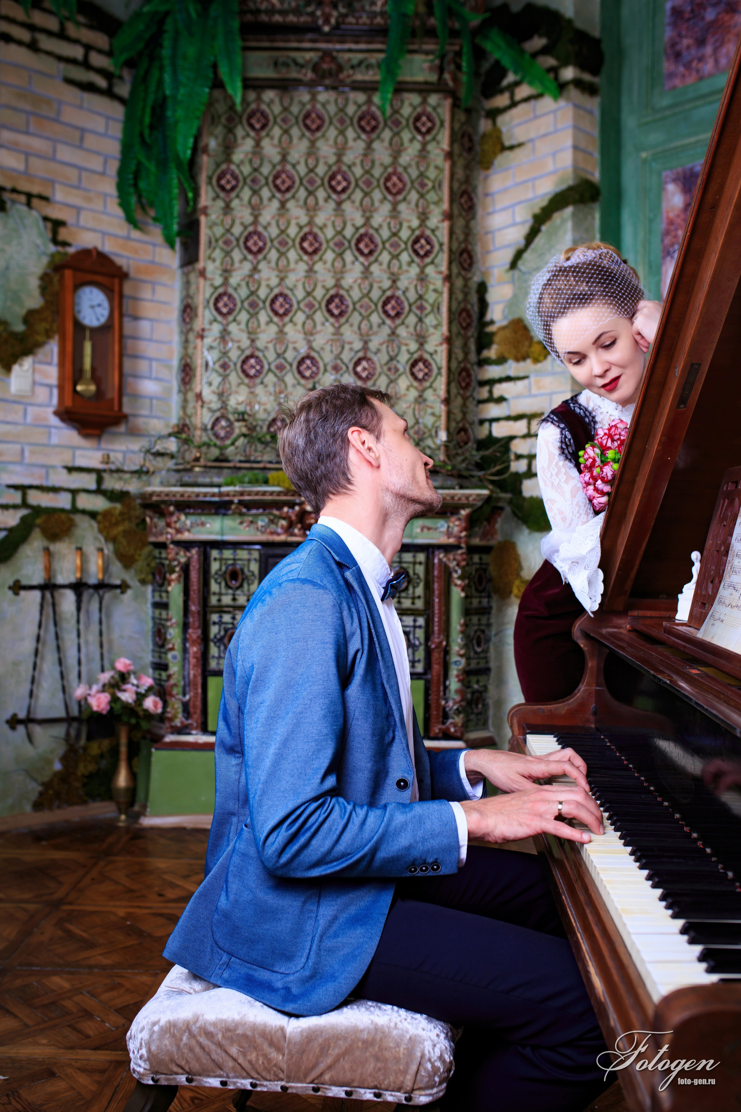 Михаил & Елена. Интерьерная фотостудия FOTOGEN г. Краснодар