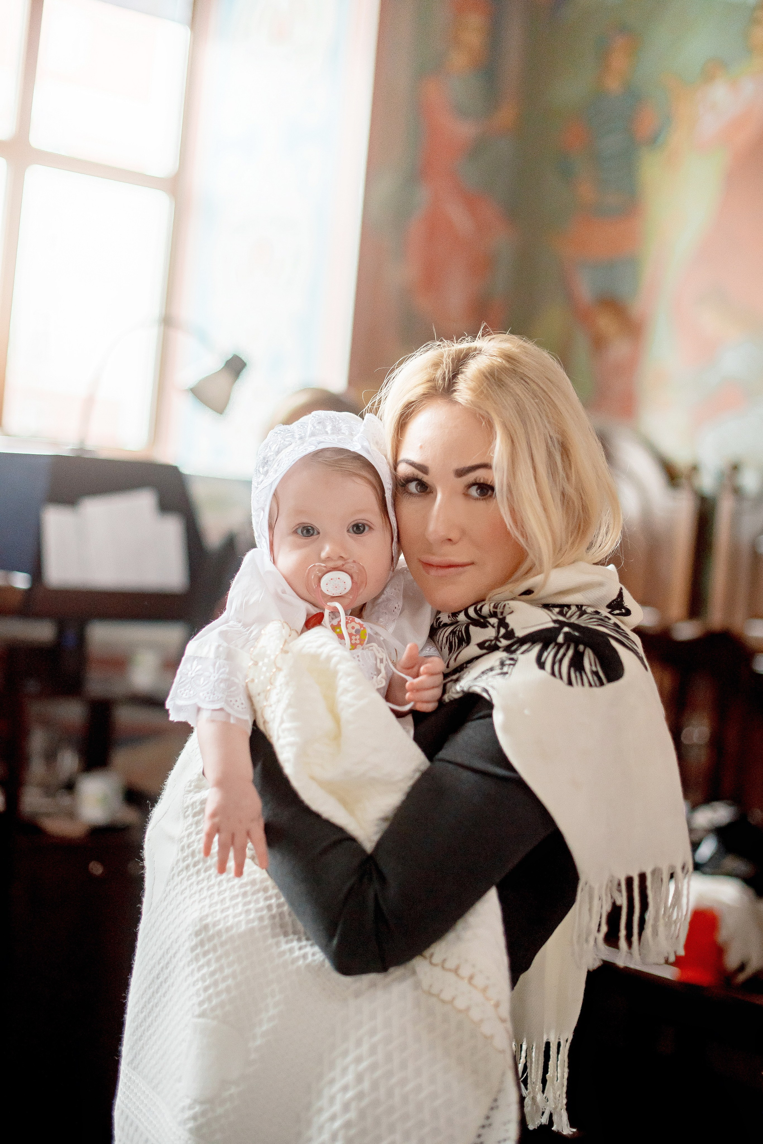 Крещение в мужском монастыре. Фотограф Мария Стрелкова