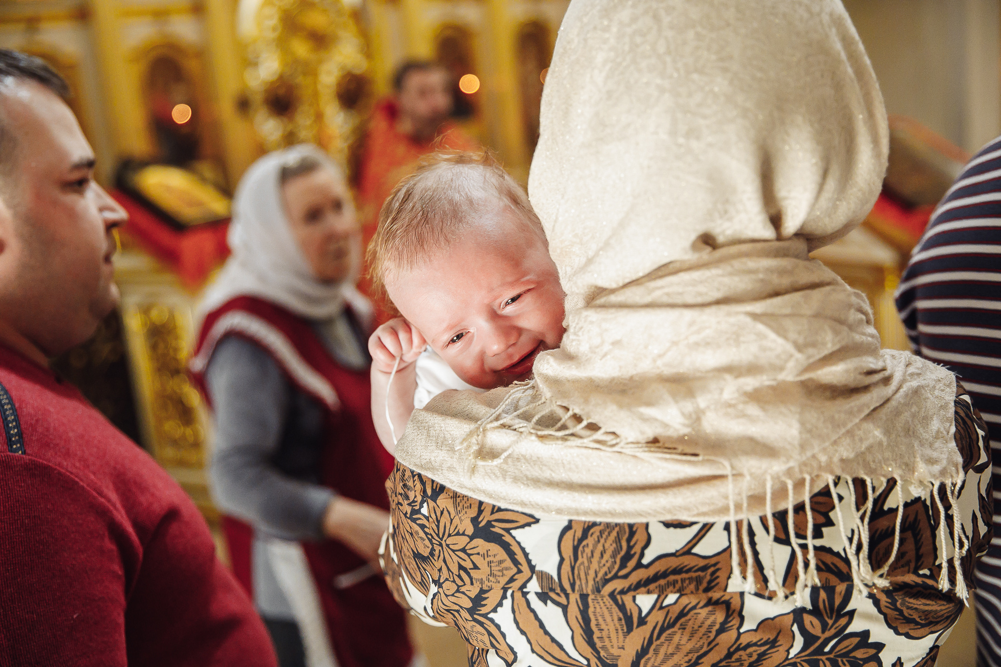 Крещение Ивана. Свадебный и семейный фотограф в Москве и Лобне Евгений Пушкин