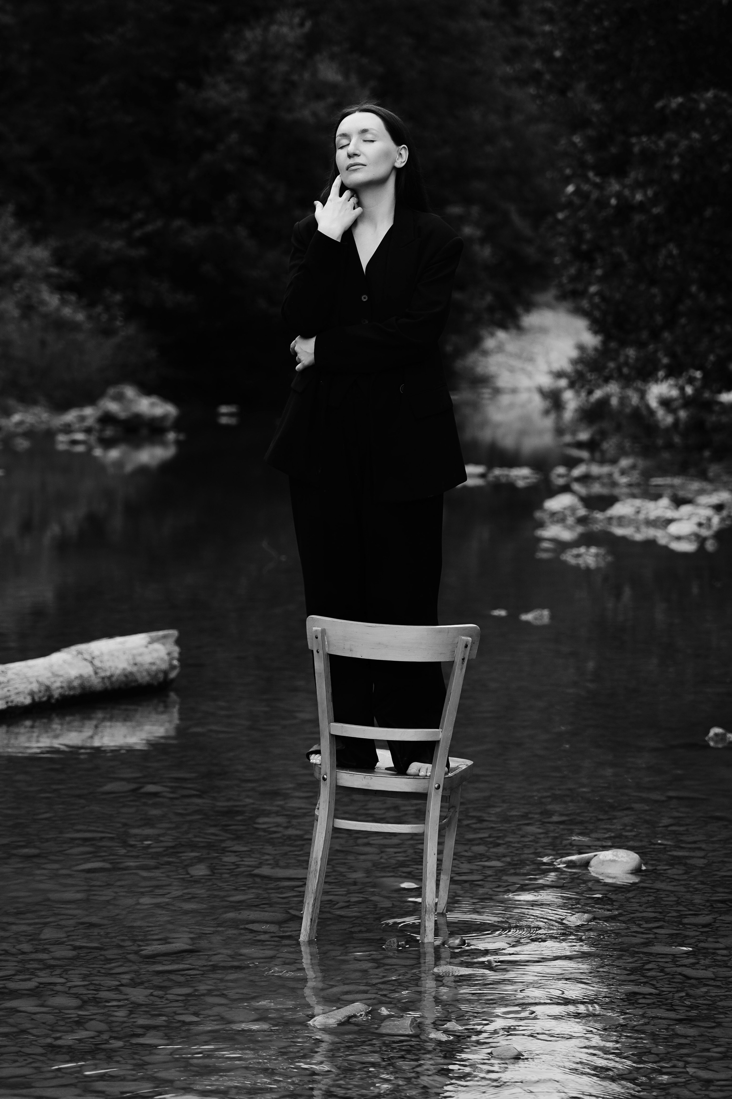 Инна в лесу. Фотограф с психологическим образованием