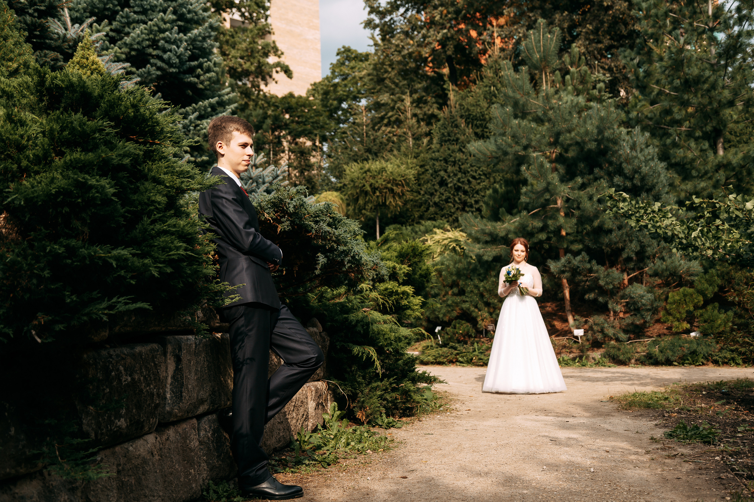 В ботаническом саду. Свадебный Семейный Репортажный фотограф в Москве